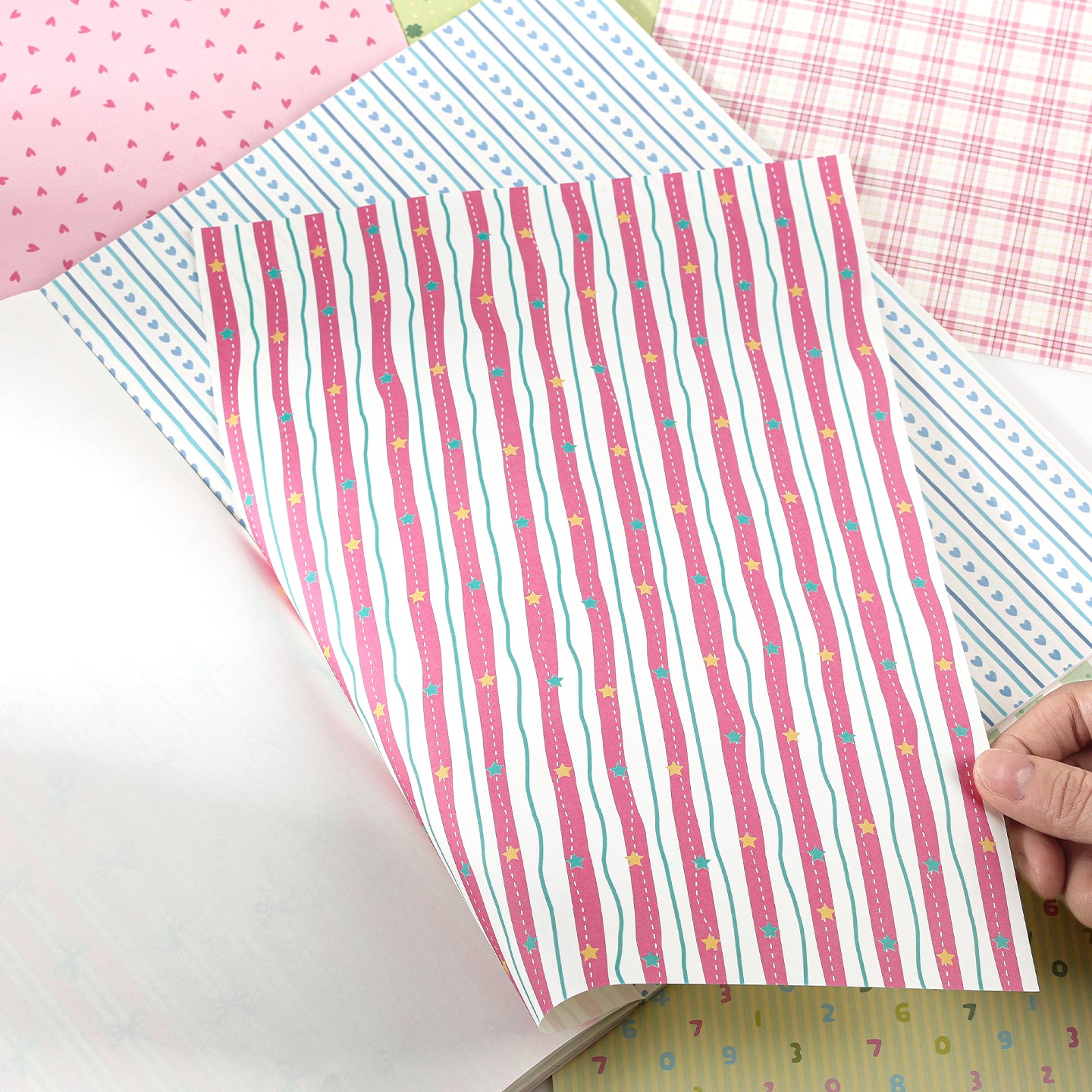Secrets Among Papers Scrapbooking Paper Book
