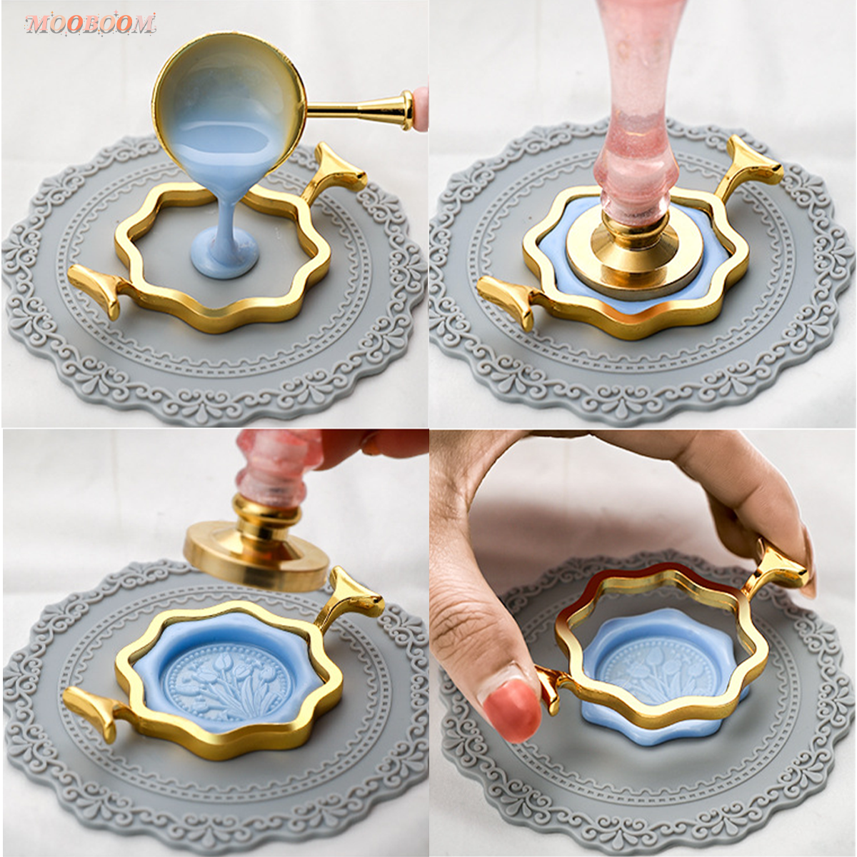 Stamp Ring Shape Holder