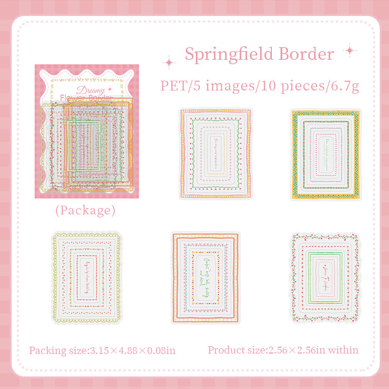 Whispering Dreams Lace Pre-cut PET Sticker for journaling and scrapbooking