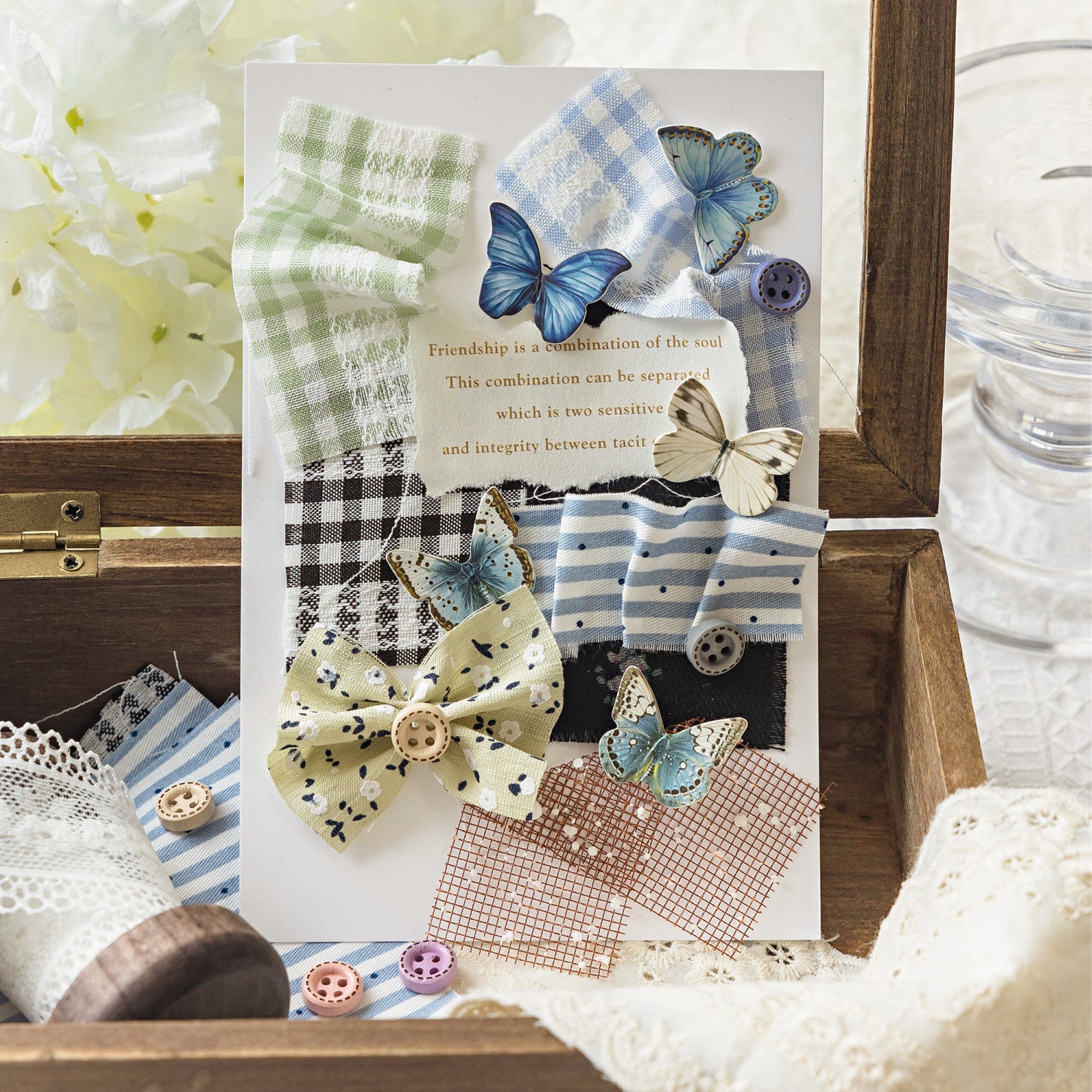 Romance of cloth Material Material Paper