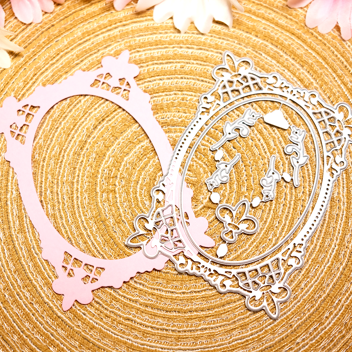 Retro Frame Metal Cutting Die Set