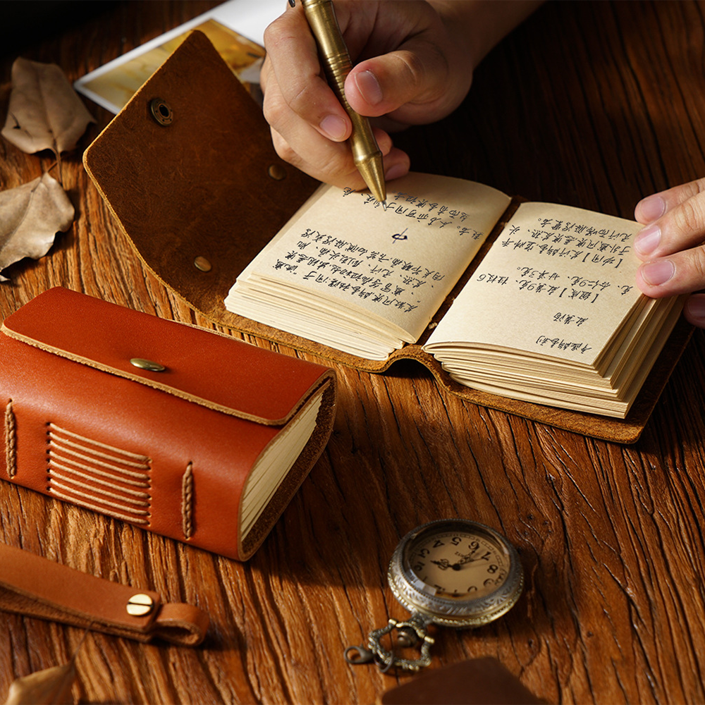 Handbag Design Mini Leather Journal