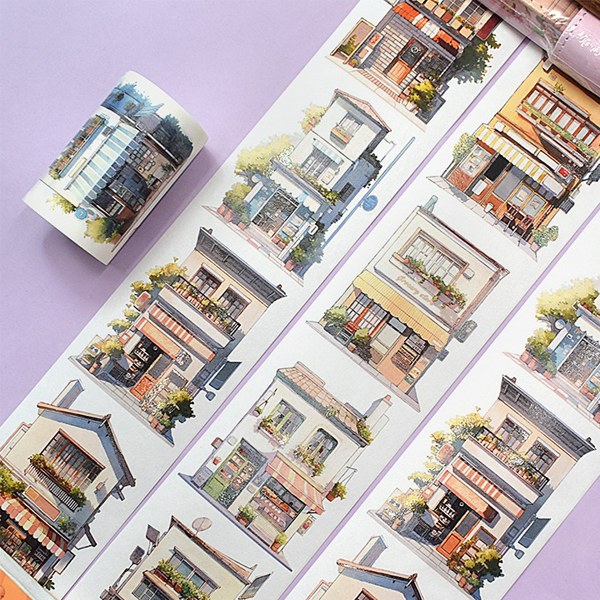 Japanese Style Architecture Washi Tape