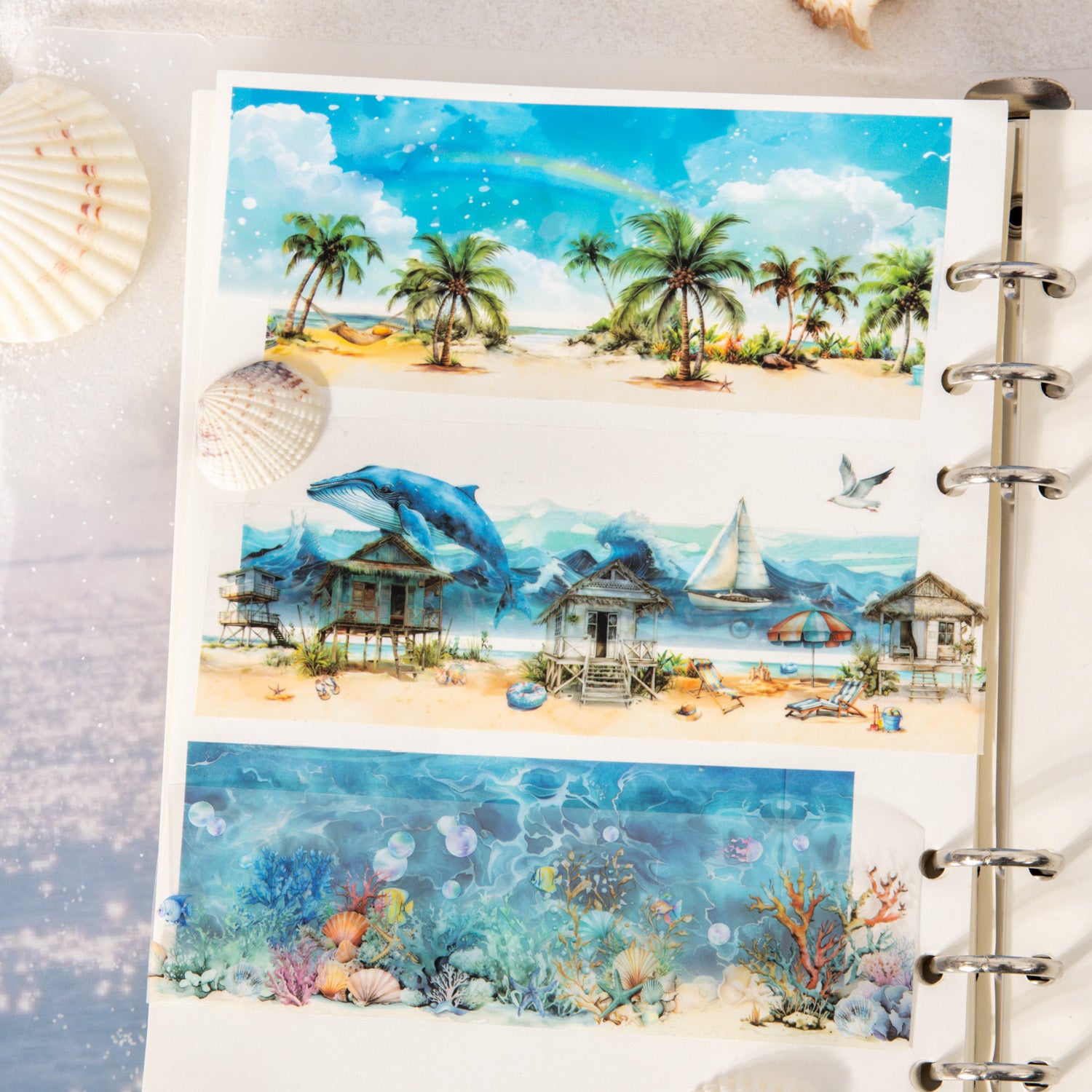 Diary of a Tour Around the Sea PET Tape