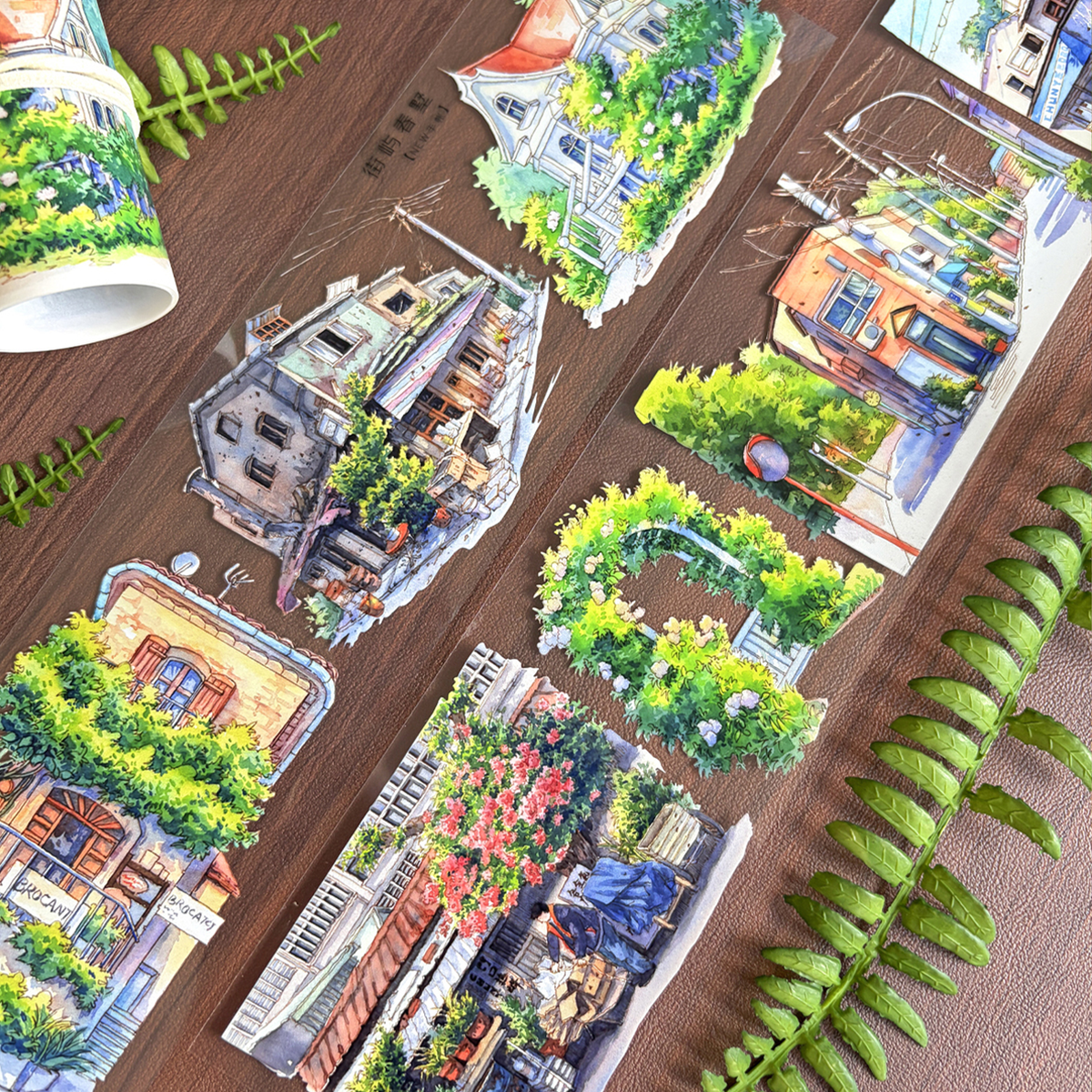 【NEW Stuido】Street and Spring Villa Landscape PET Tape