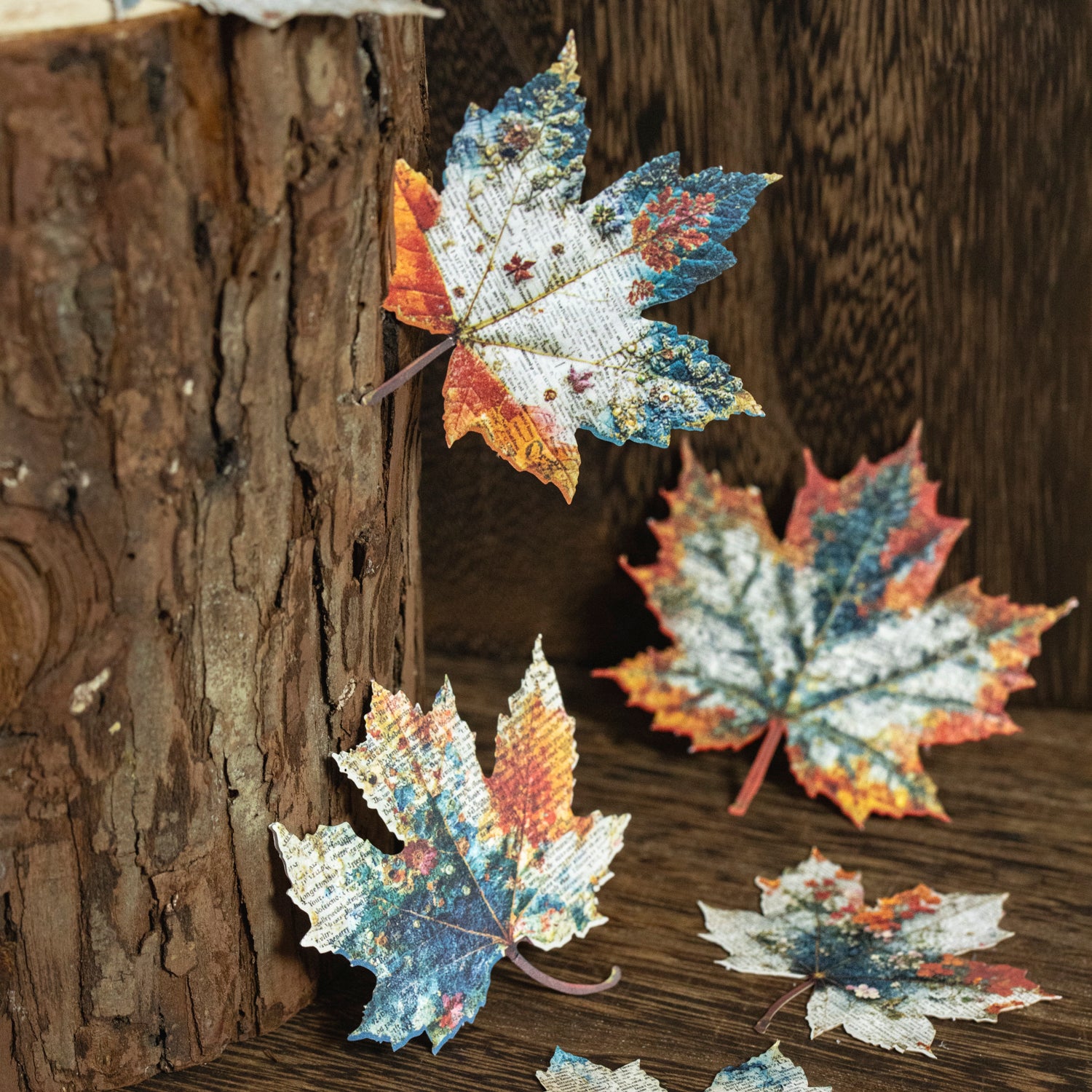 Vintage Garden Hard Card Sticker