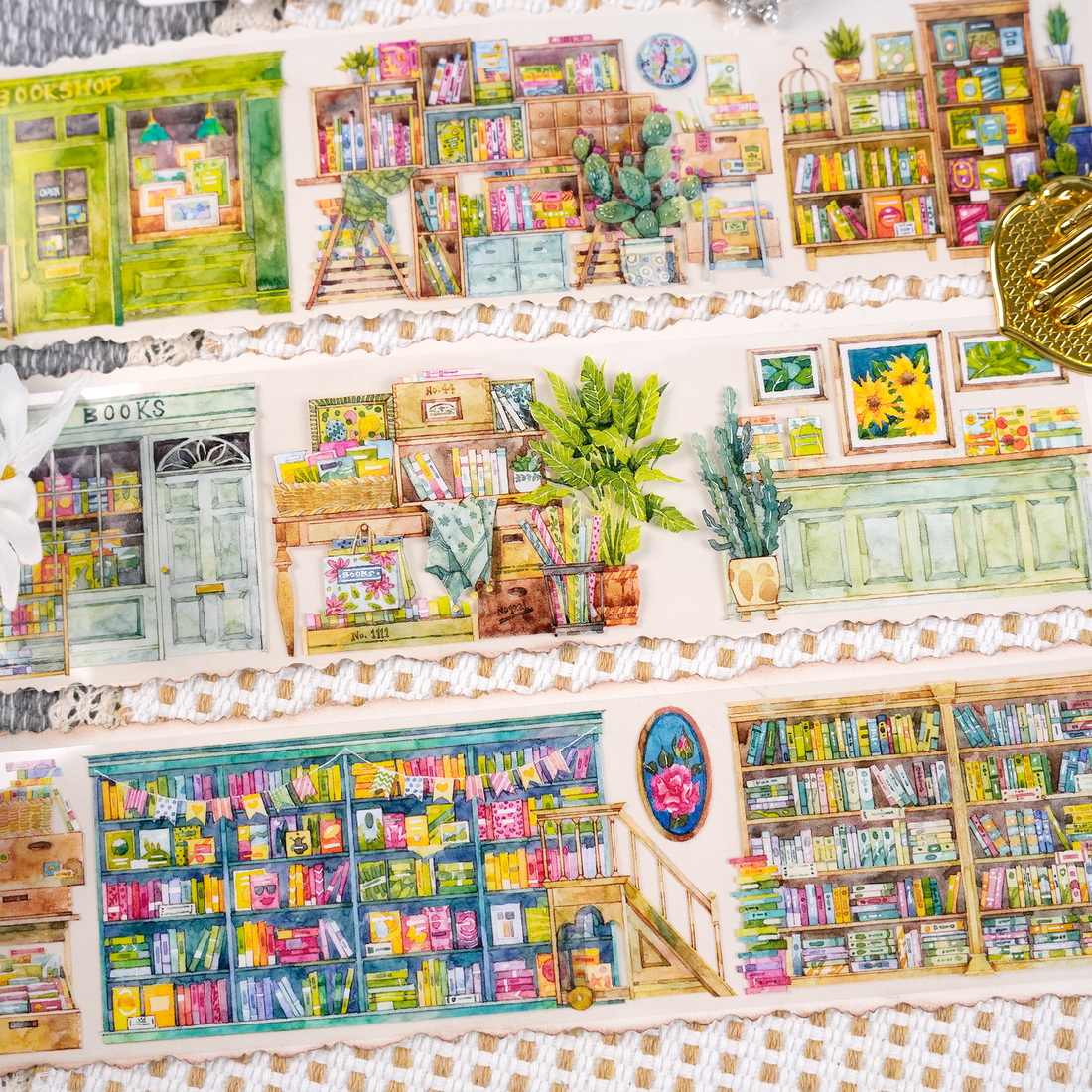 【NEW Studio】Bookstore Landscaping Tape