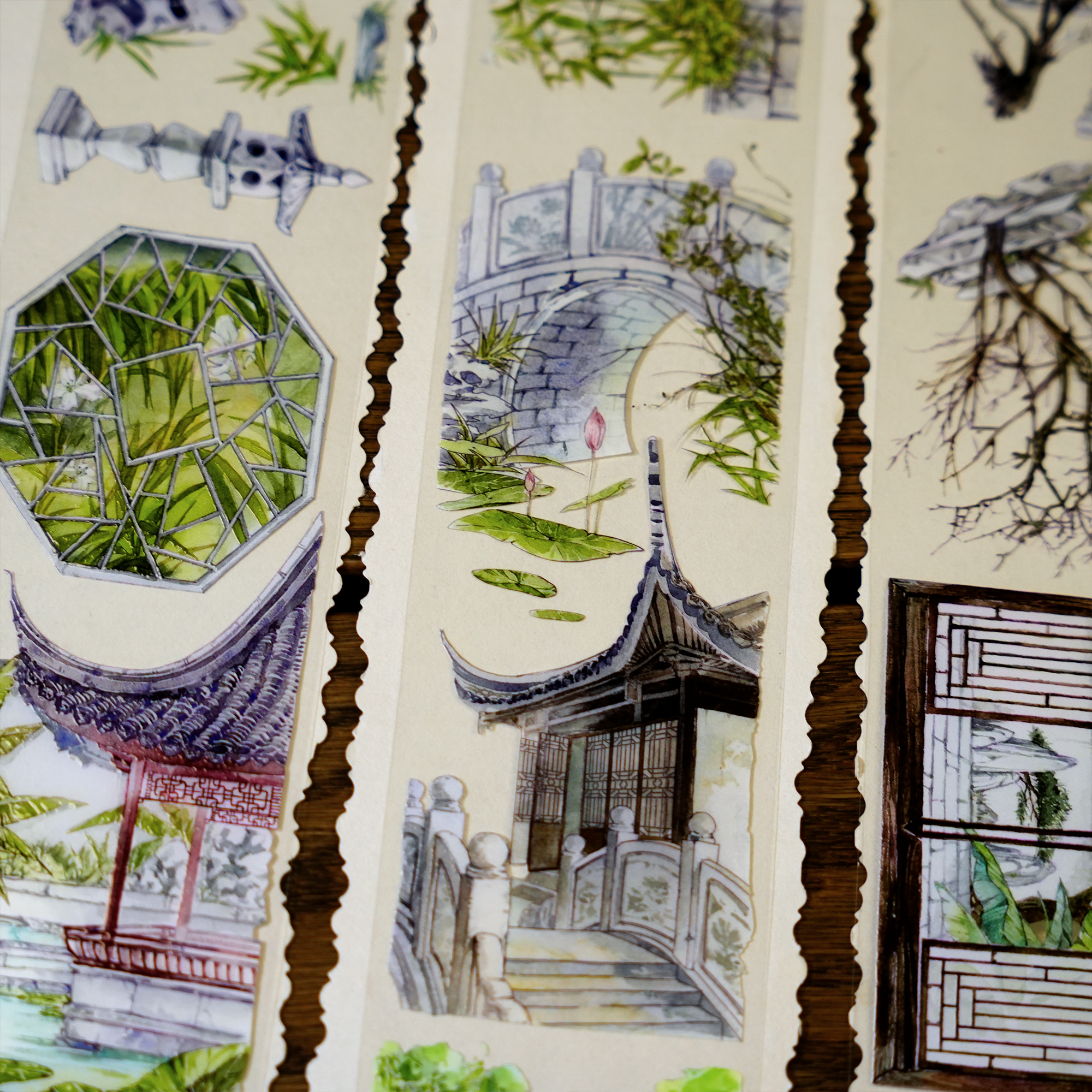 OKTM Suzhou Gardens PET Tape (6cm* 100cm)