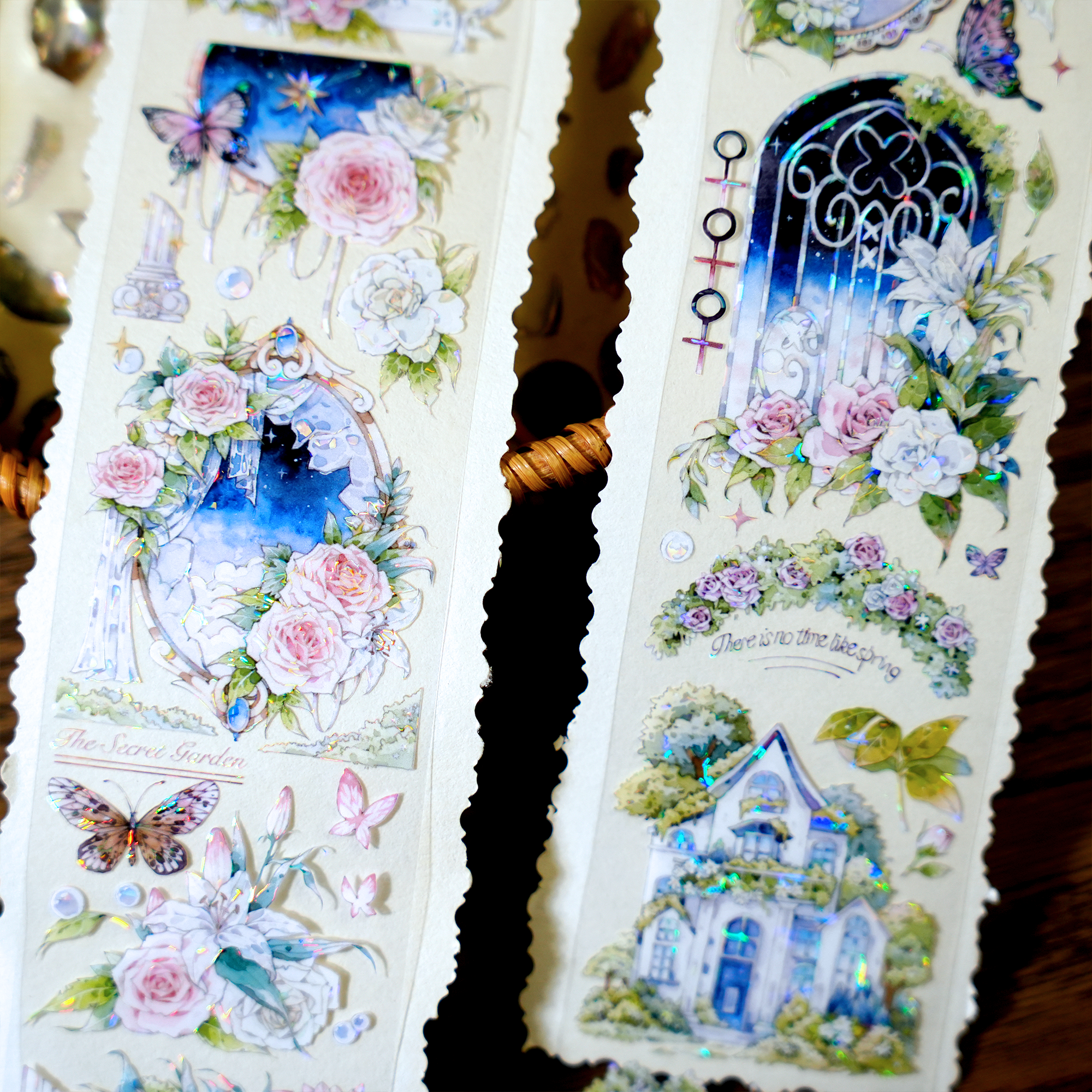 OKTM  Dreams Among Flowers PET Tape (6cm*100cm)