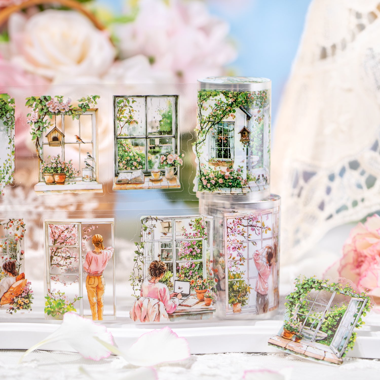 In The Spring Pre-cut PET Tape