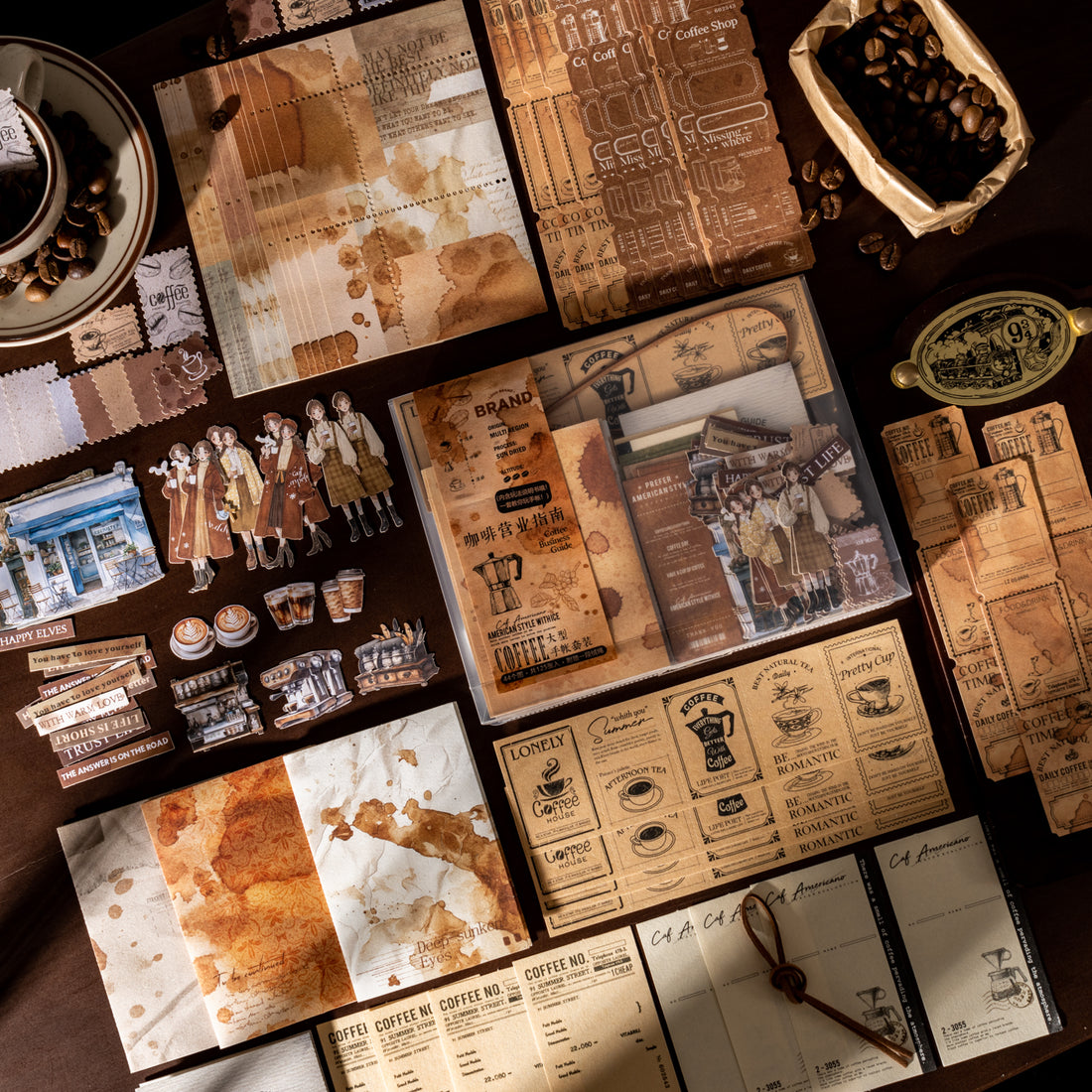 Coffee Business Guide Scrapbooking Pack