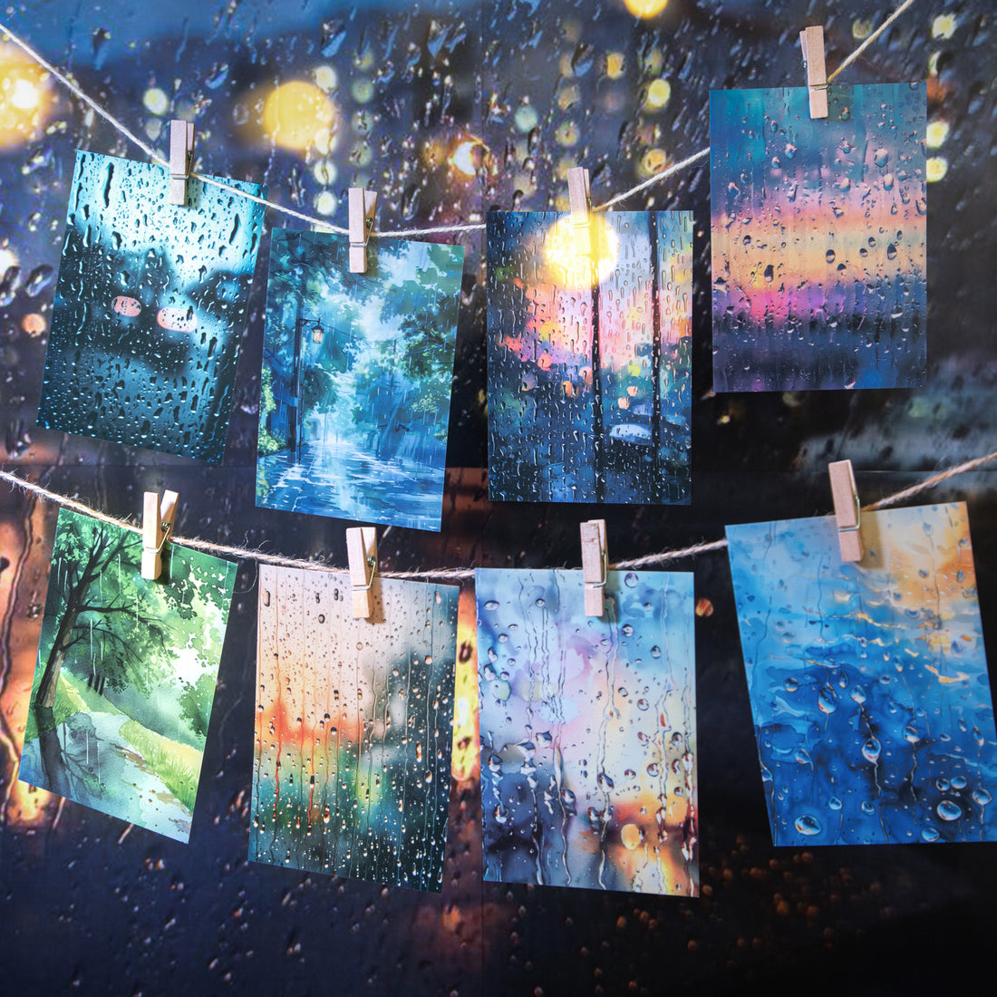 Rainy Day PET Sticker