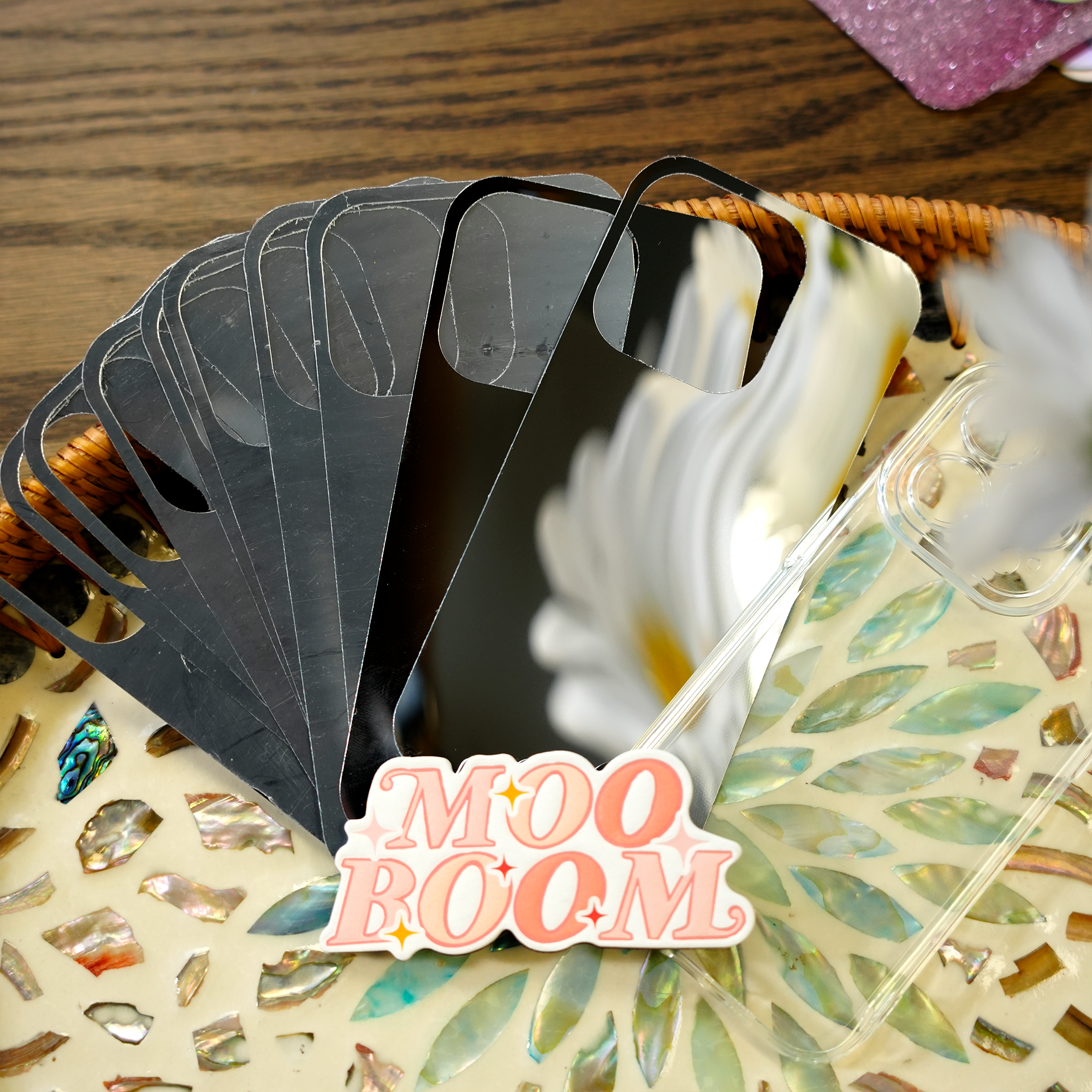 DIY Iphone Case & Mirror Backcard Set