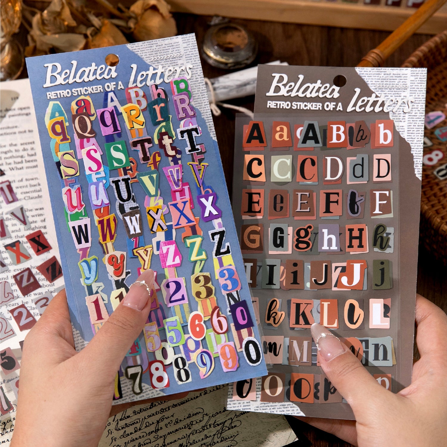 Belated Letters Sticker