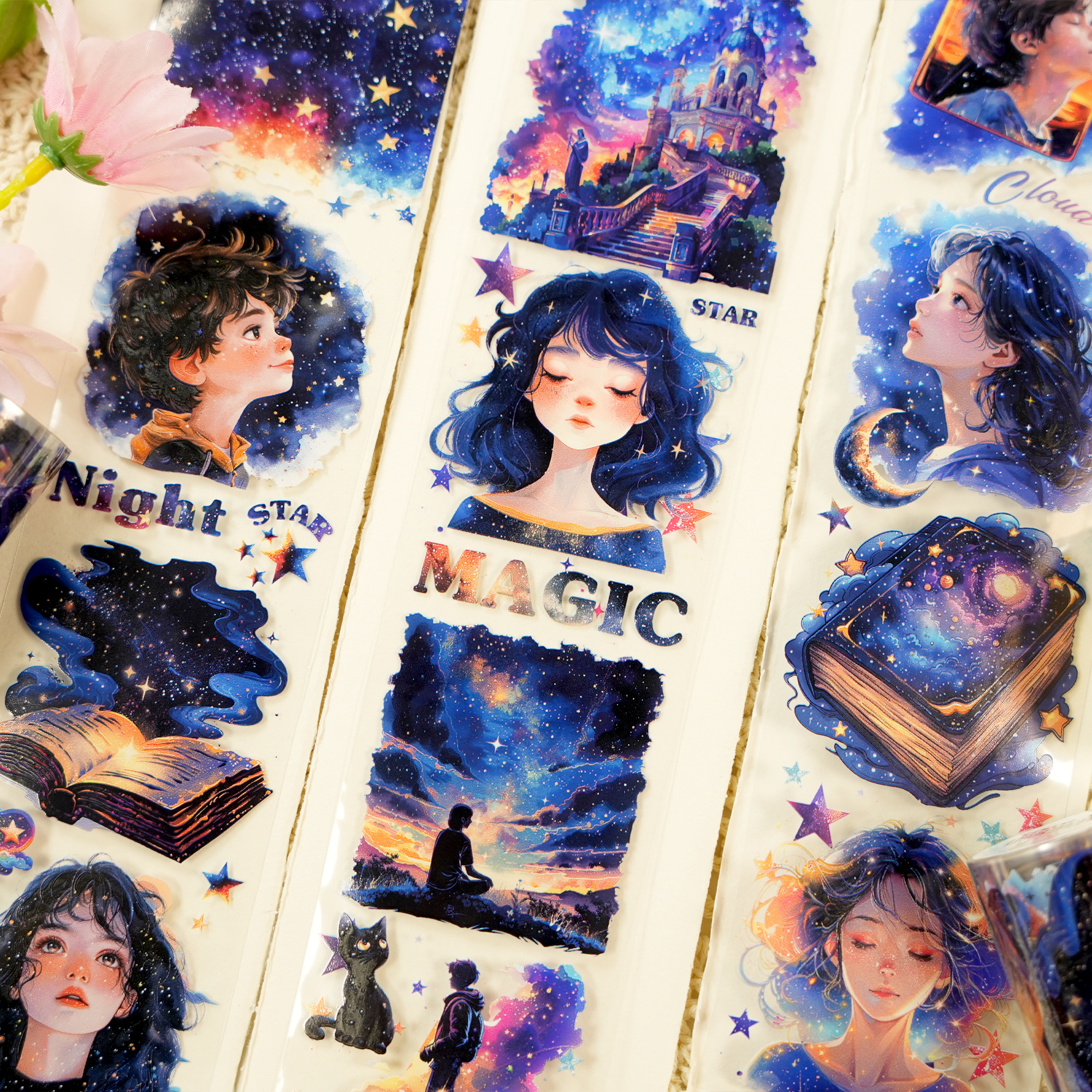 Starry Sky Fantasy PET Tape