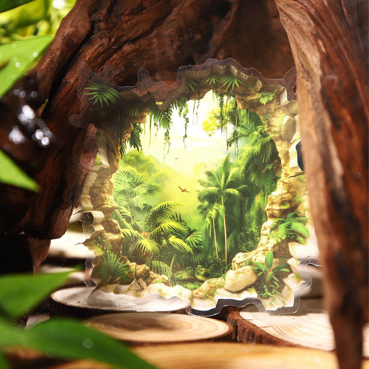 Broken Wall Fantasy PET Sticker