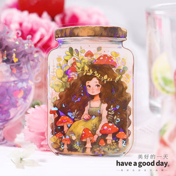 Candy Girl PET Sticker