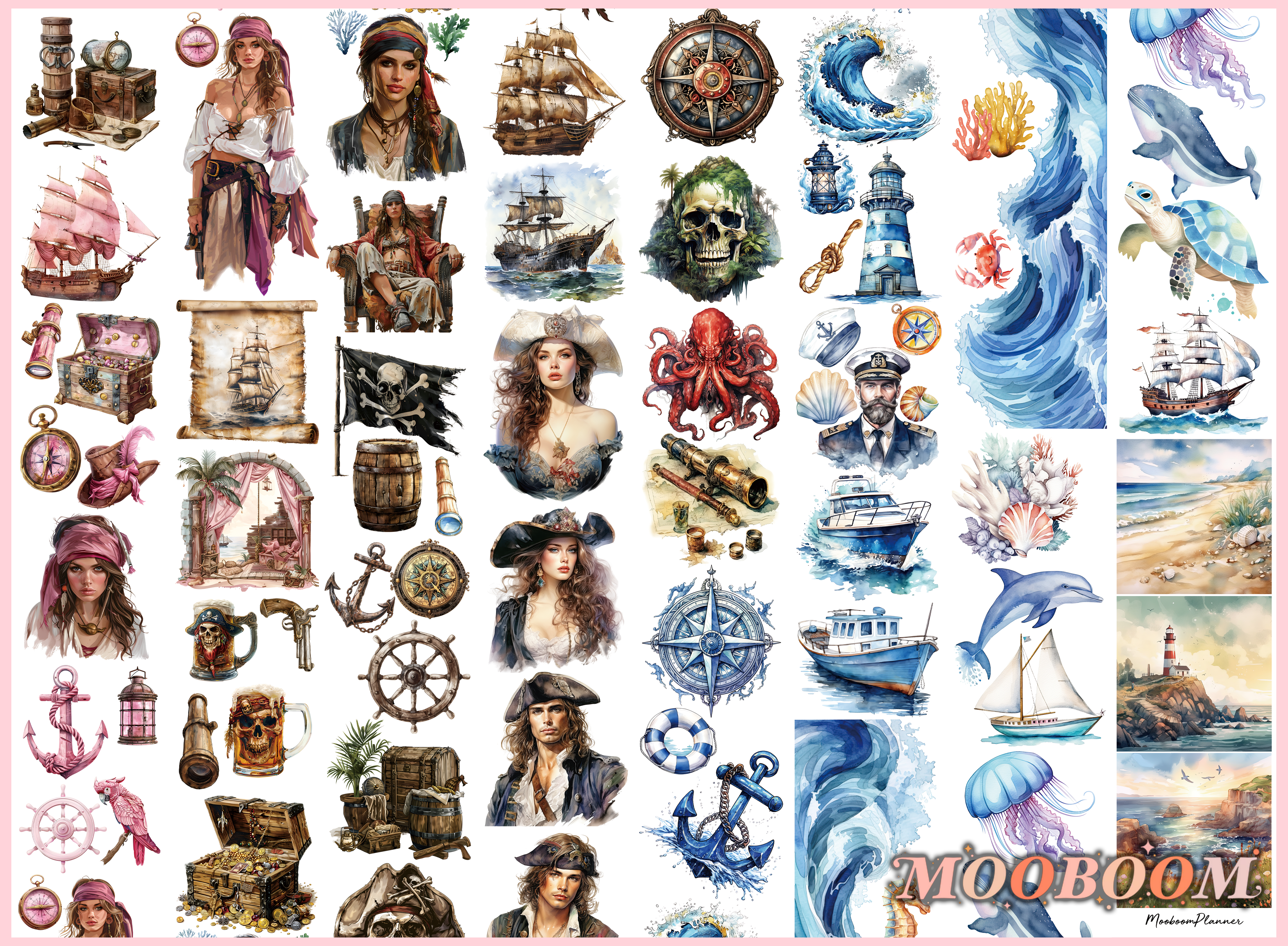 Pirate Legend PET Tape | No.13 |MOOBOOM Design