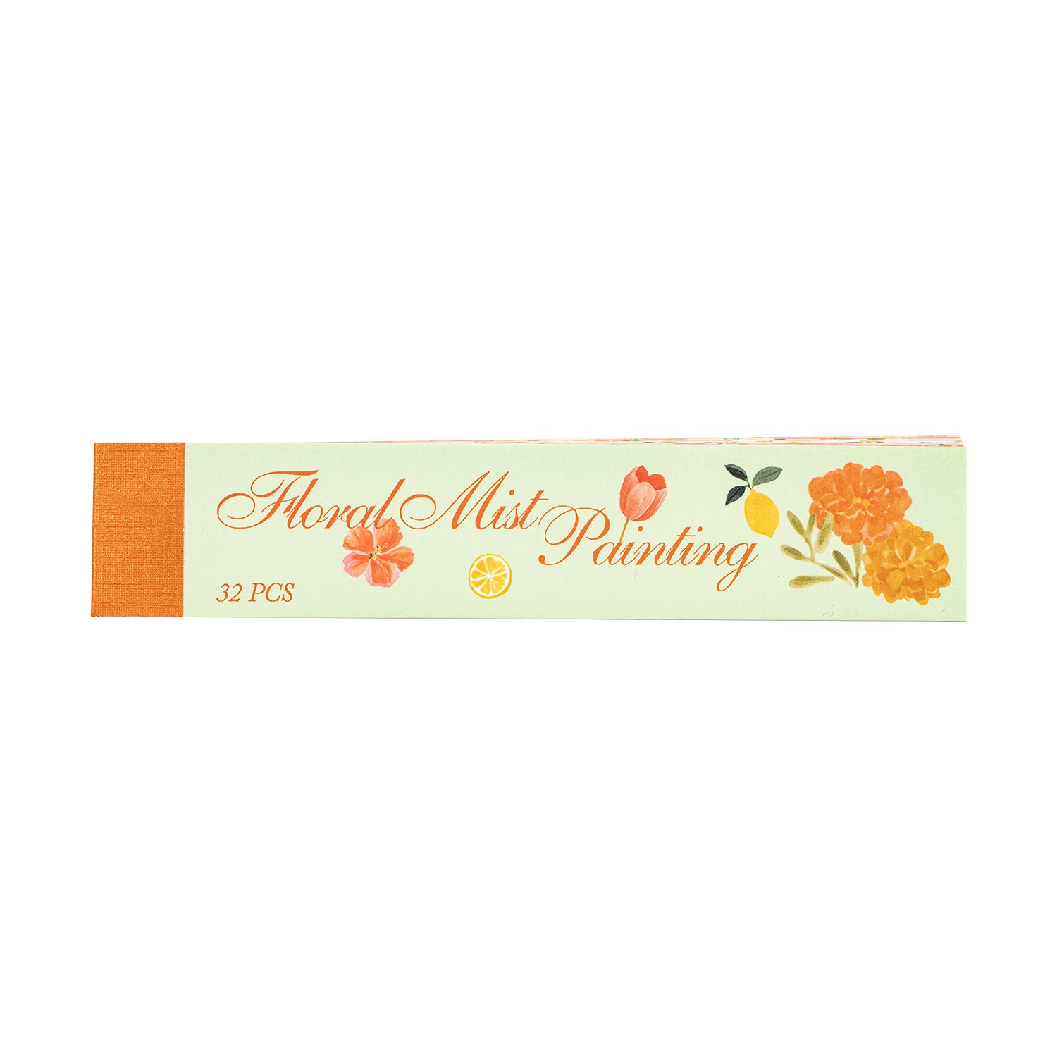 Floral Mist Painting Washi Sticker Book