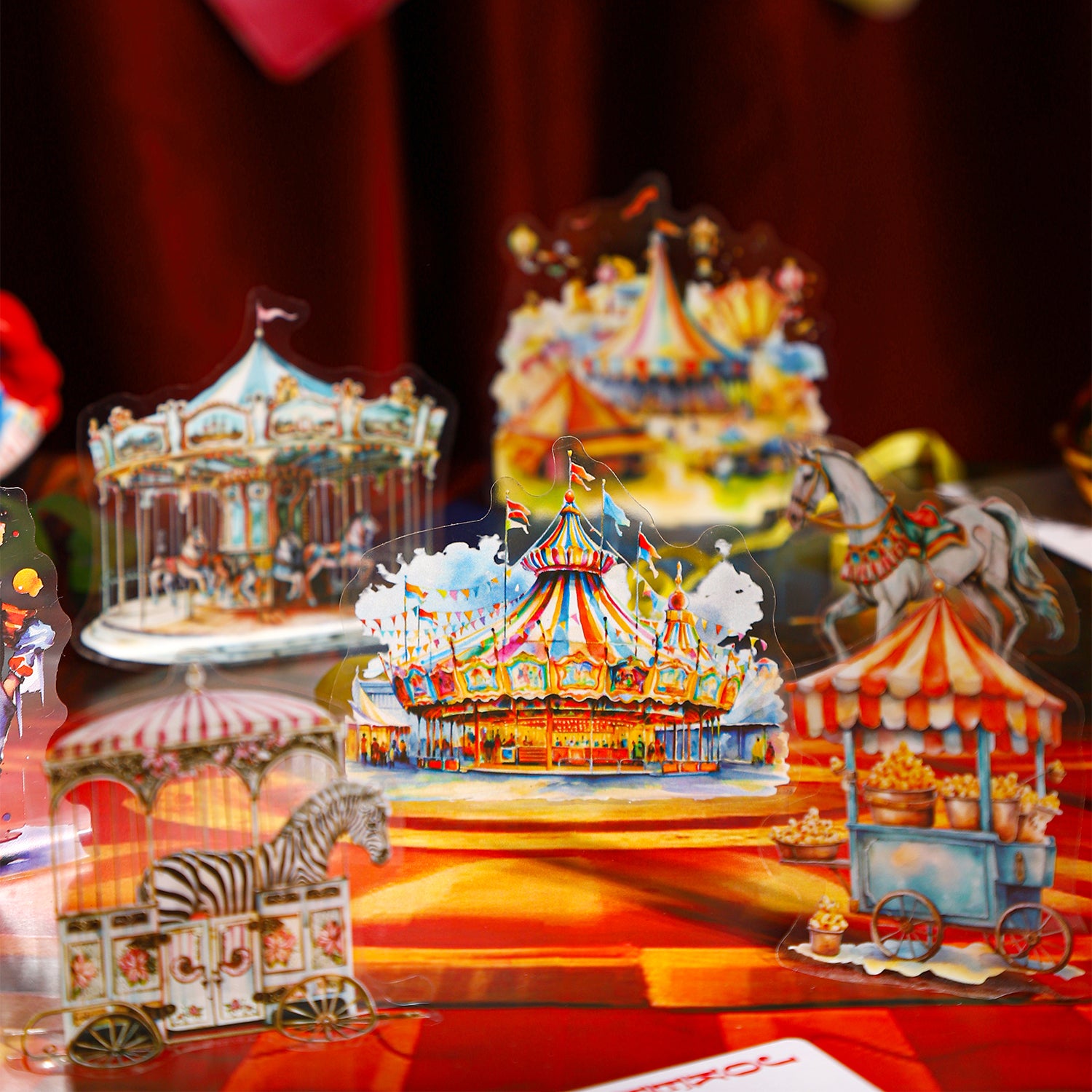 Happy Circus PET Sticker