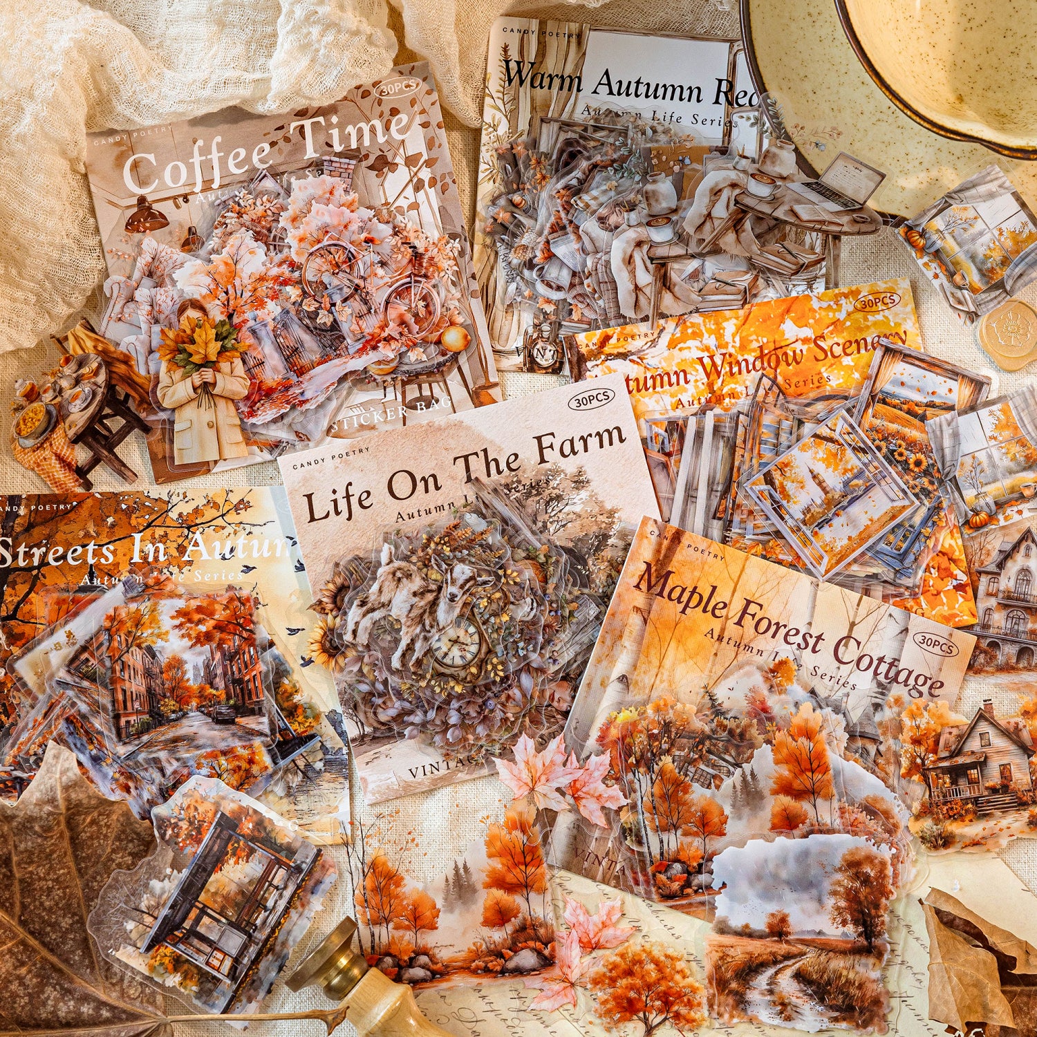 Life in Autumn PET Sticker