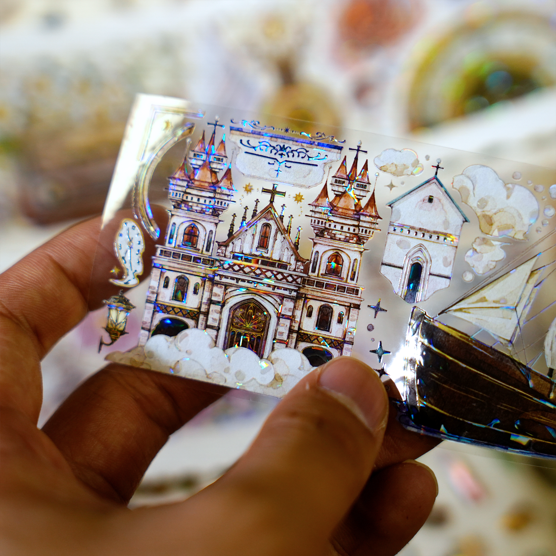 OKTM Retro British PET Tape (6cm* 100cm)