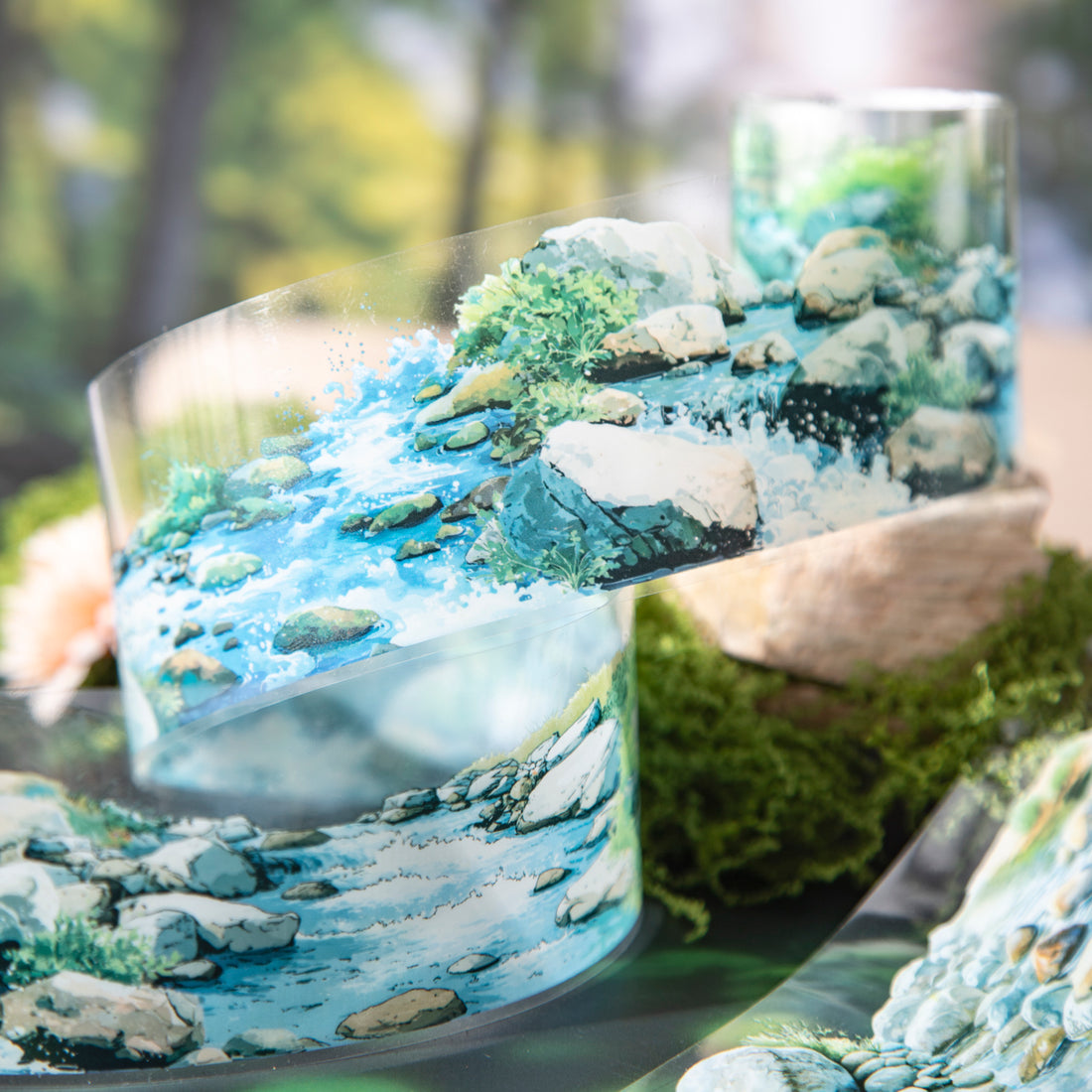 The banks of the Seine River PET Tape