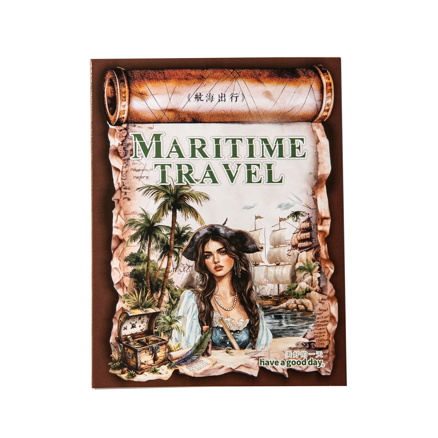 Maritime Travel PET Sticker