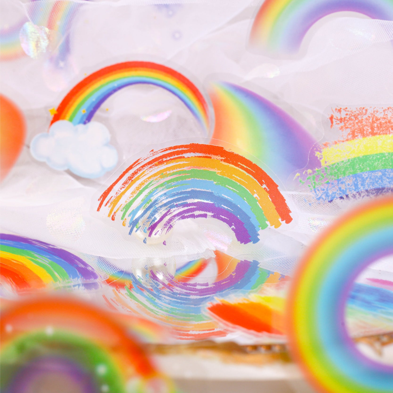Rainbow PET Sticker