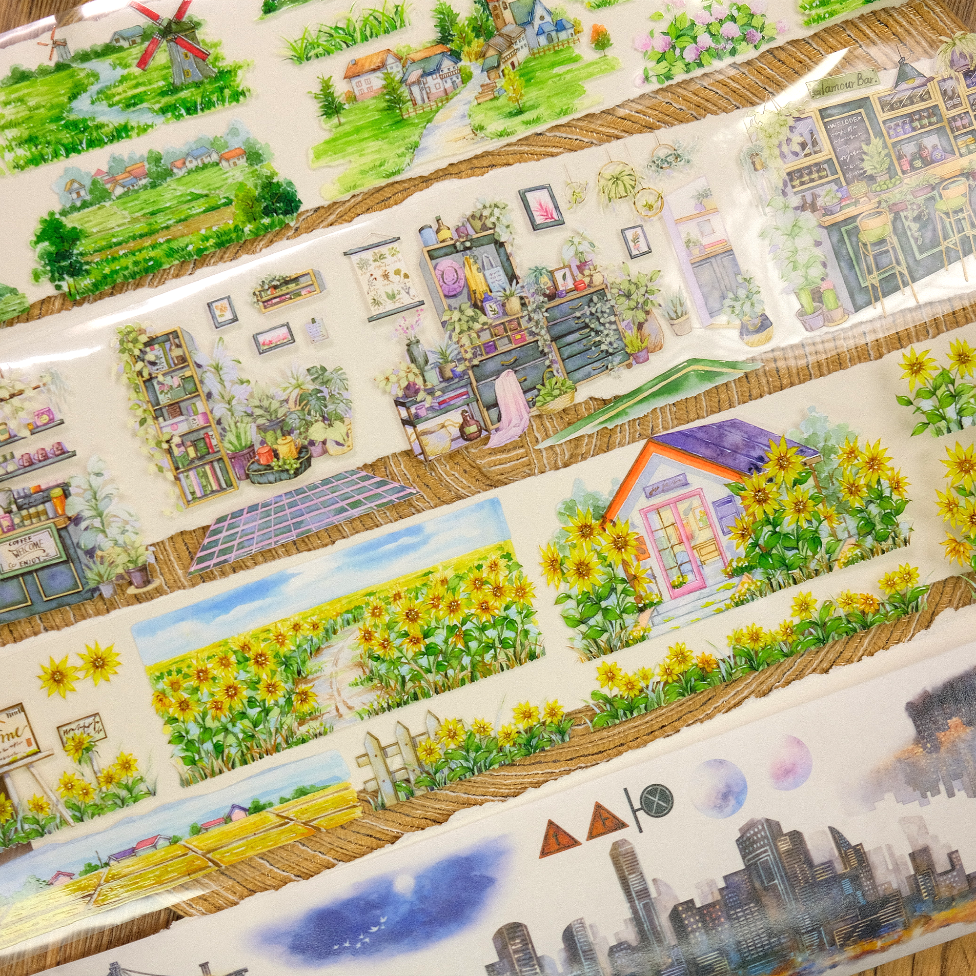 Rural City Landscape Tape(One Loop)