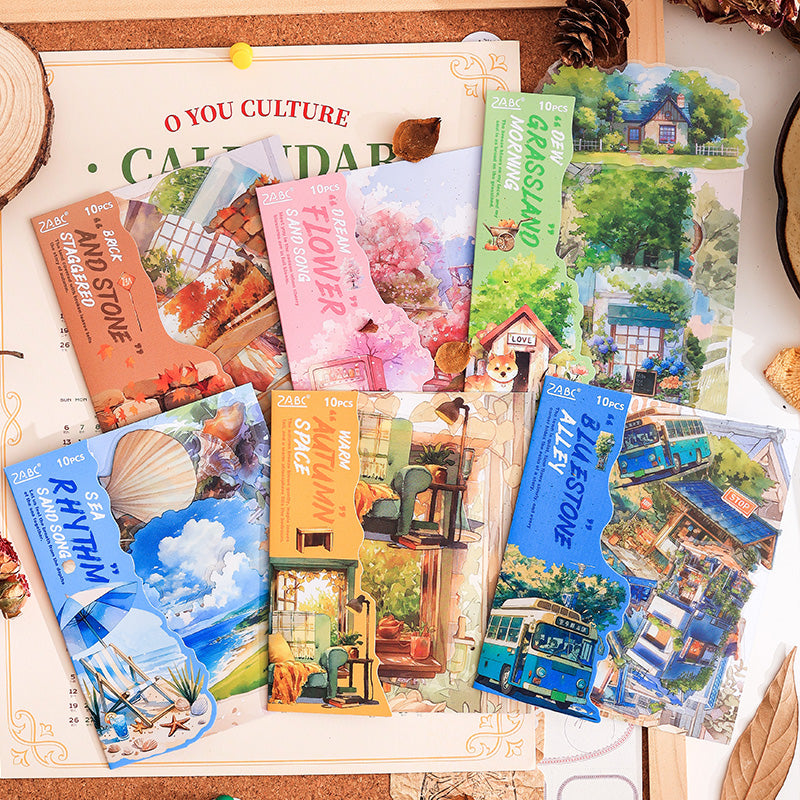 Natural Painting PET Sticker