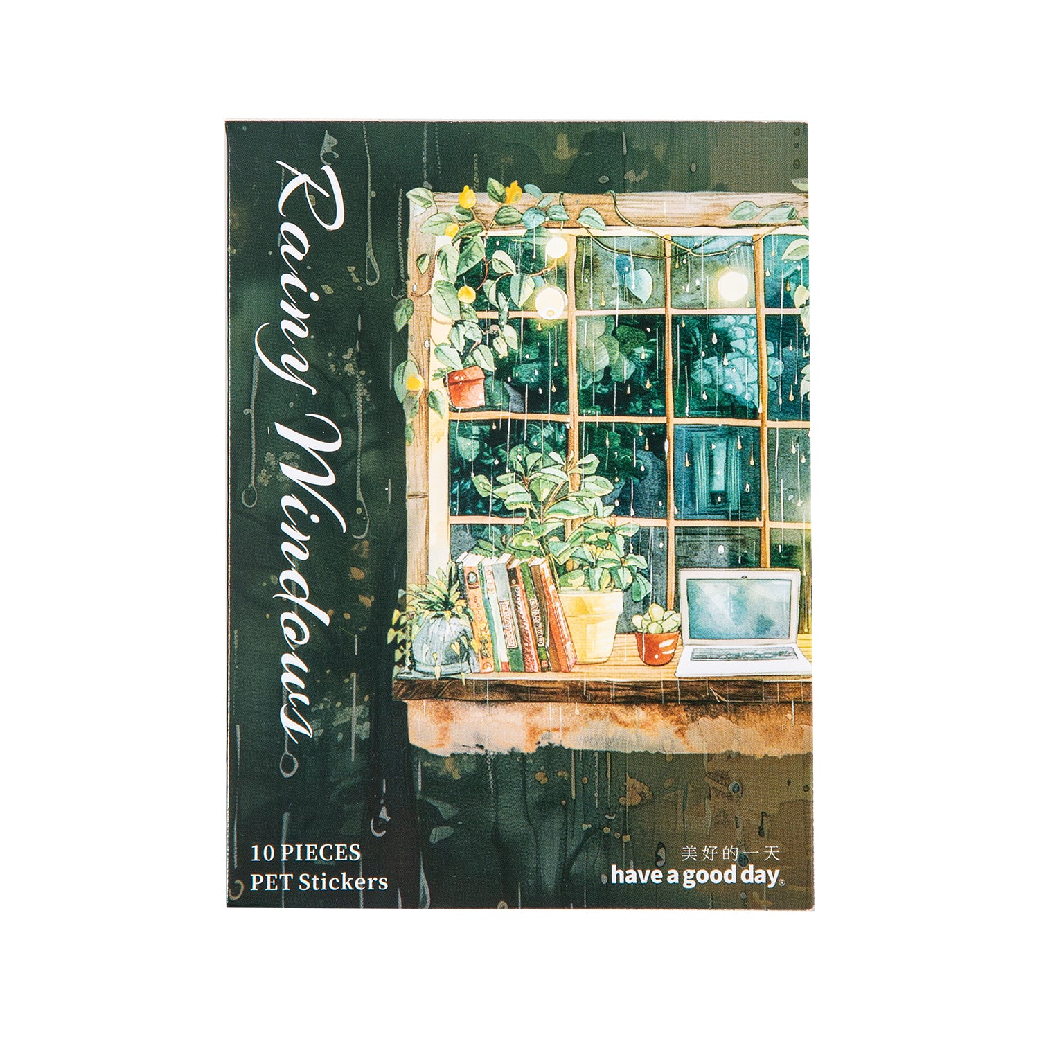 Raing Window PET Sticker