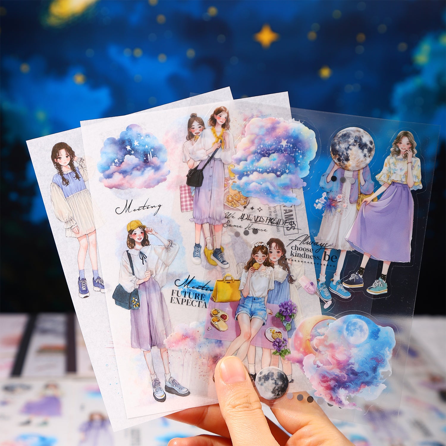 Weather Girl Sticker Books