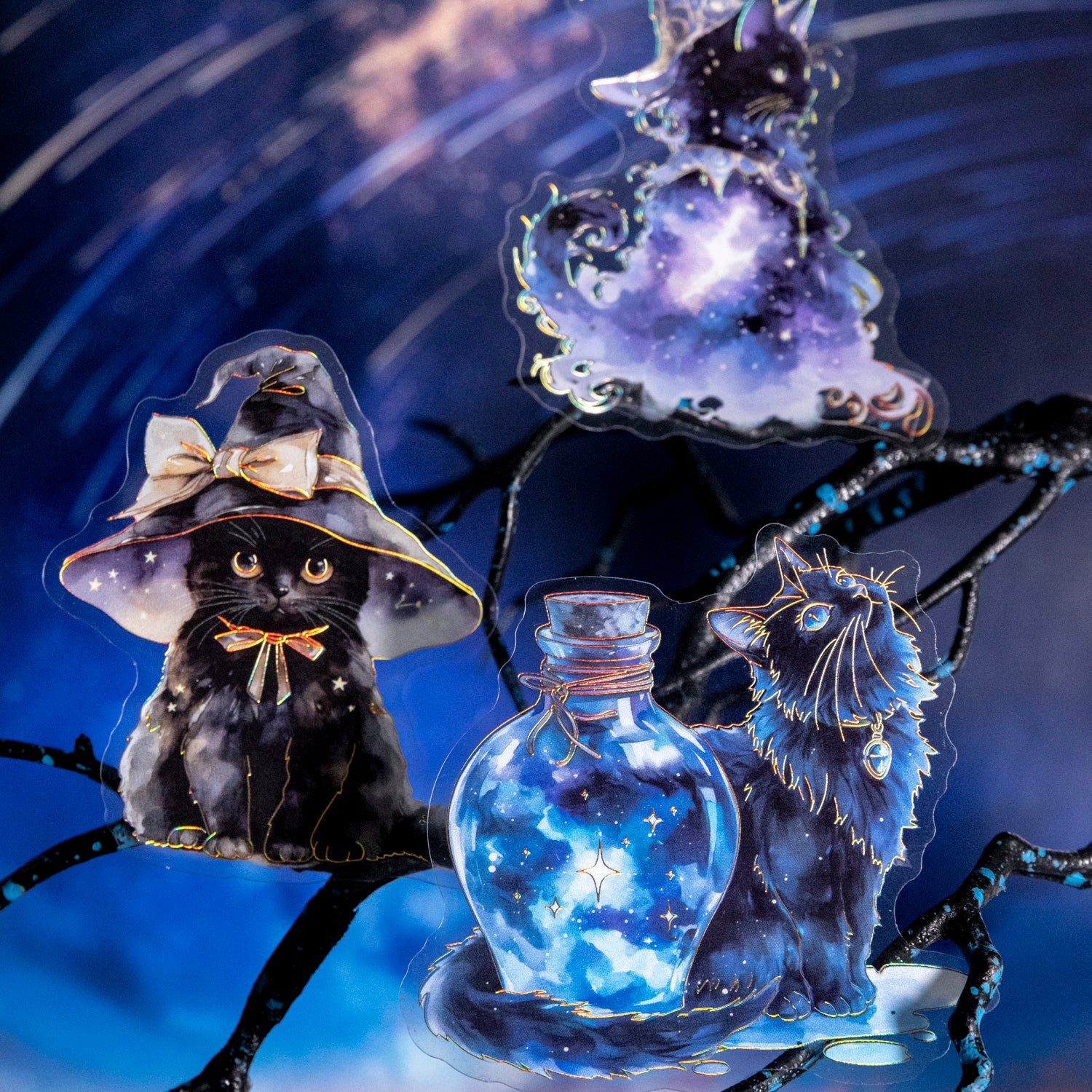 Glimmer of a Dream Starry Sky Theme PET Sticker