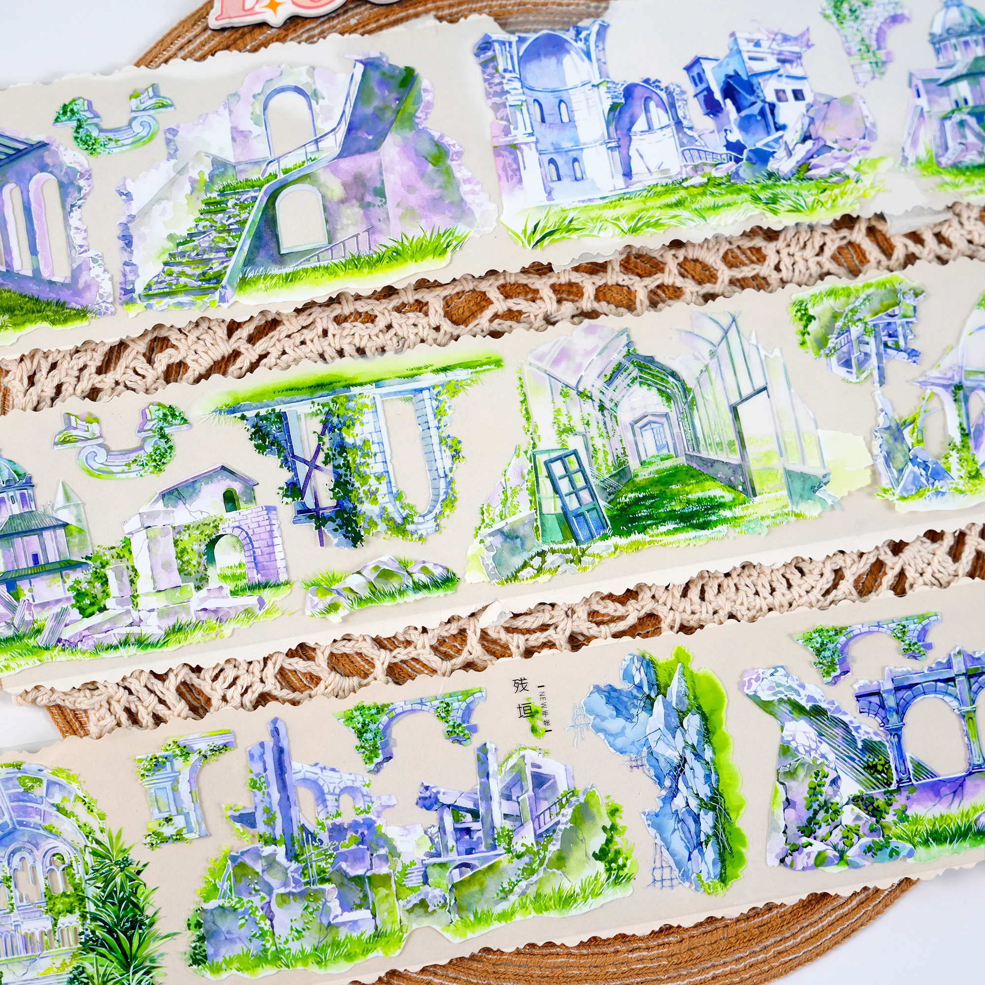 【NEW Studio】Ruins PET Landscaping Tape