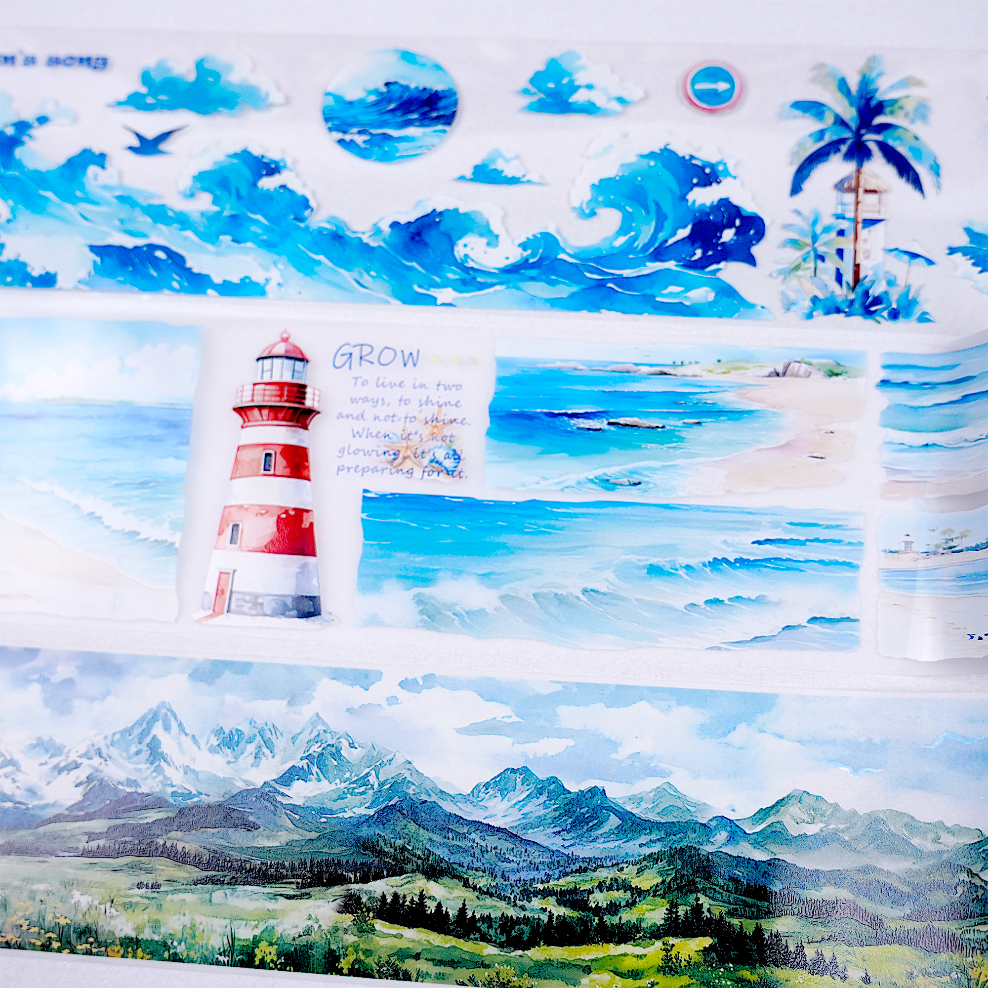 Mountains and Sea Tape