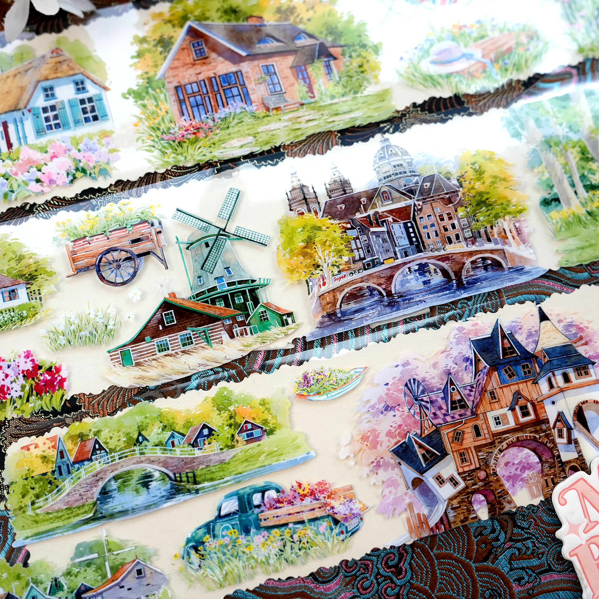 【XT】Netherlands City Landscaping Tape