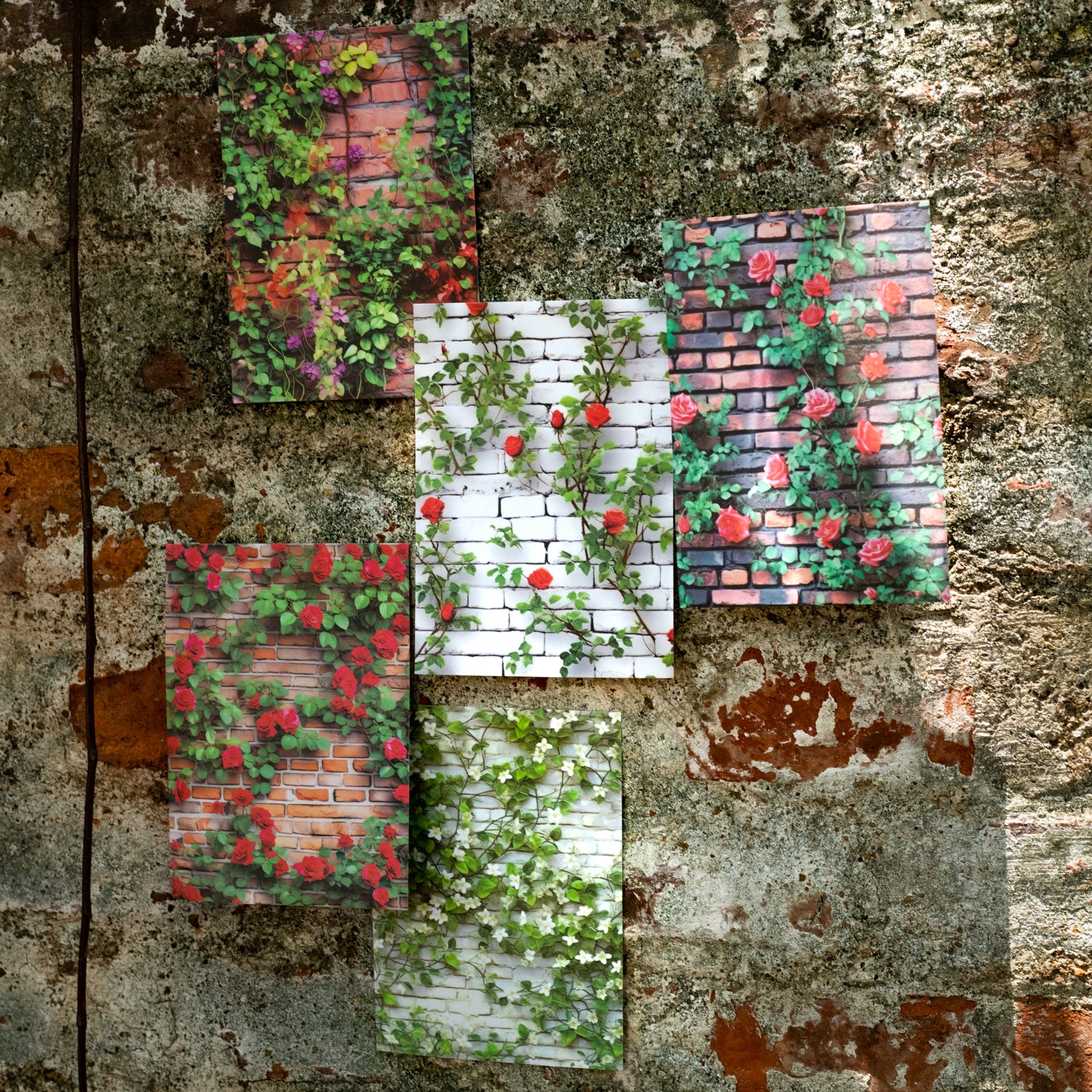 The Art of Brick Walls Washi Sticker