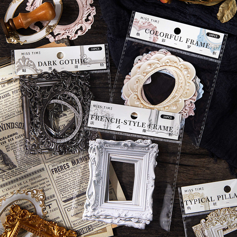Vintage Frame Scrapbooking Paper