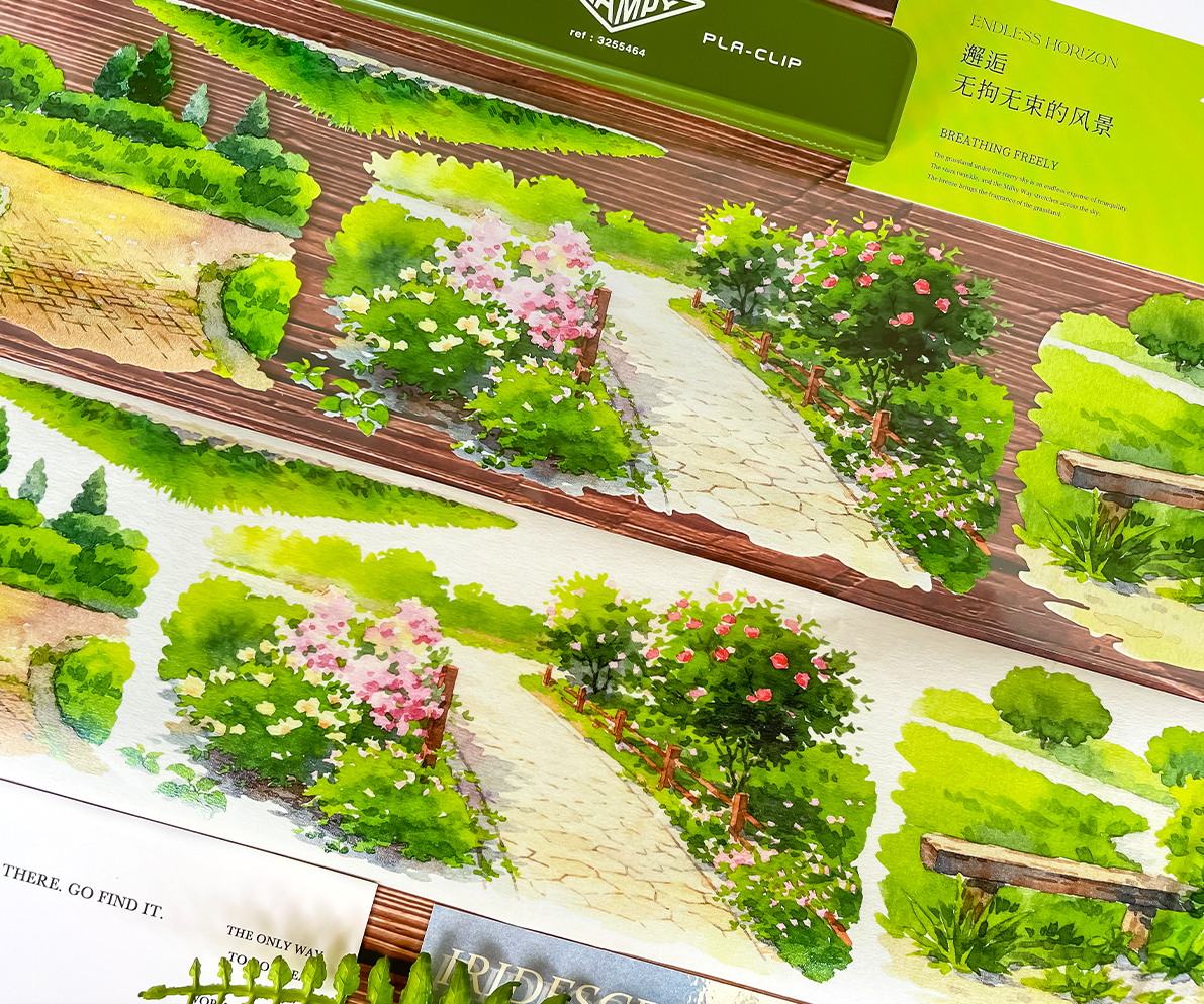 【NEW Studio】 Walking Path PET Tape (7cm x 200cm)