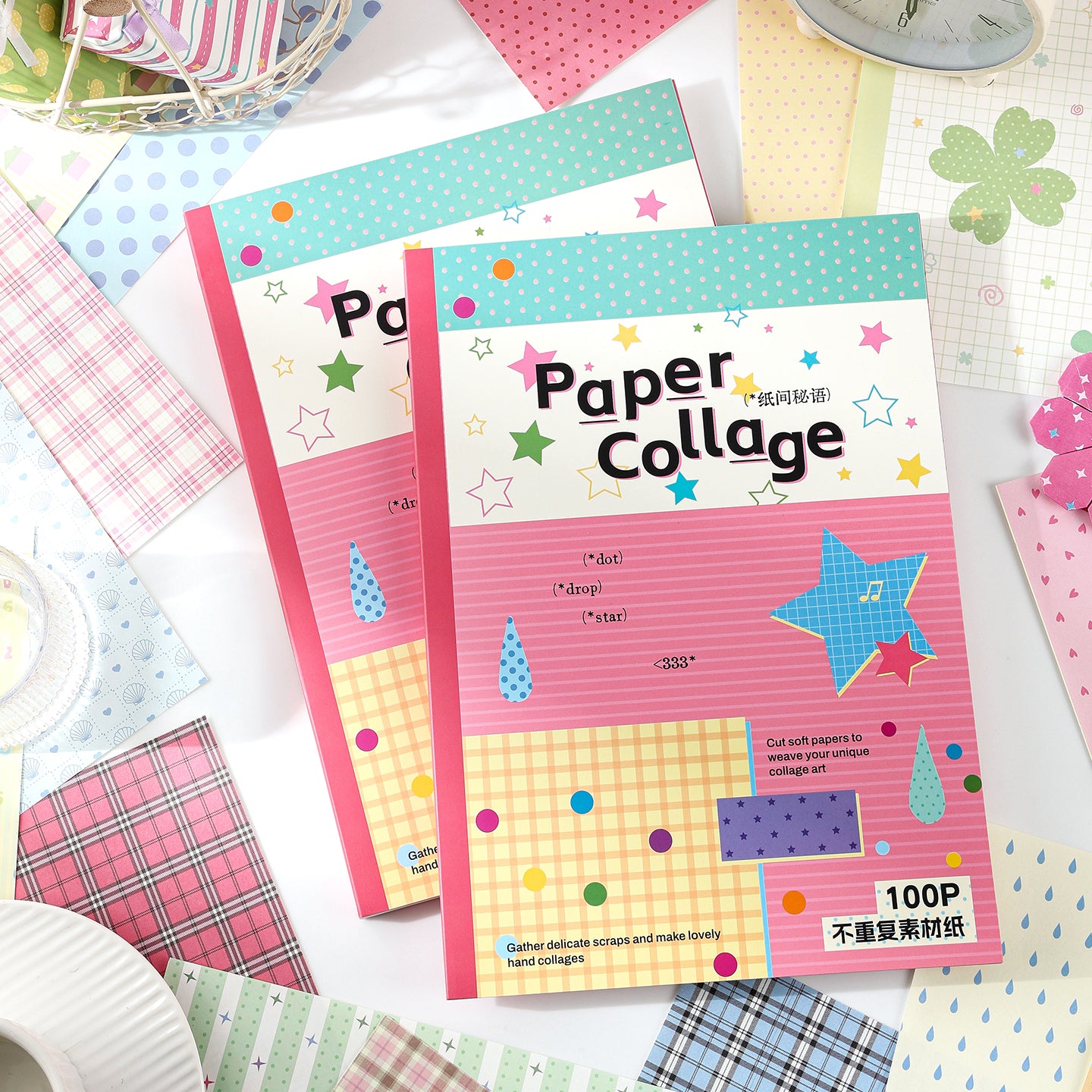 Secrets Among Papers Scrapbooking Paper Book