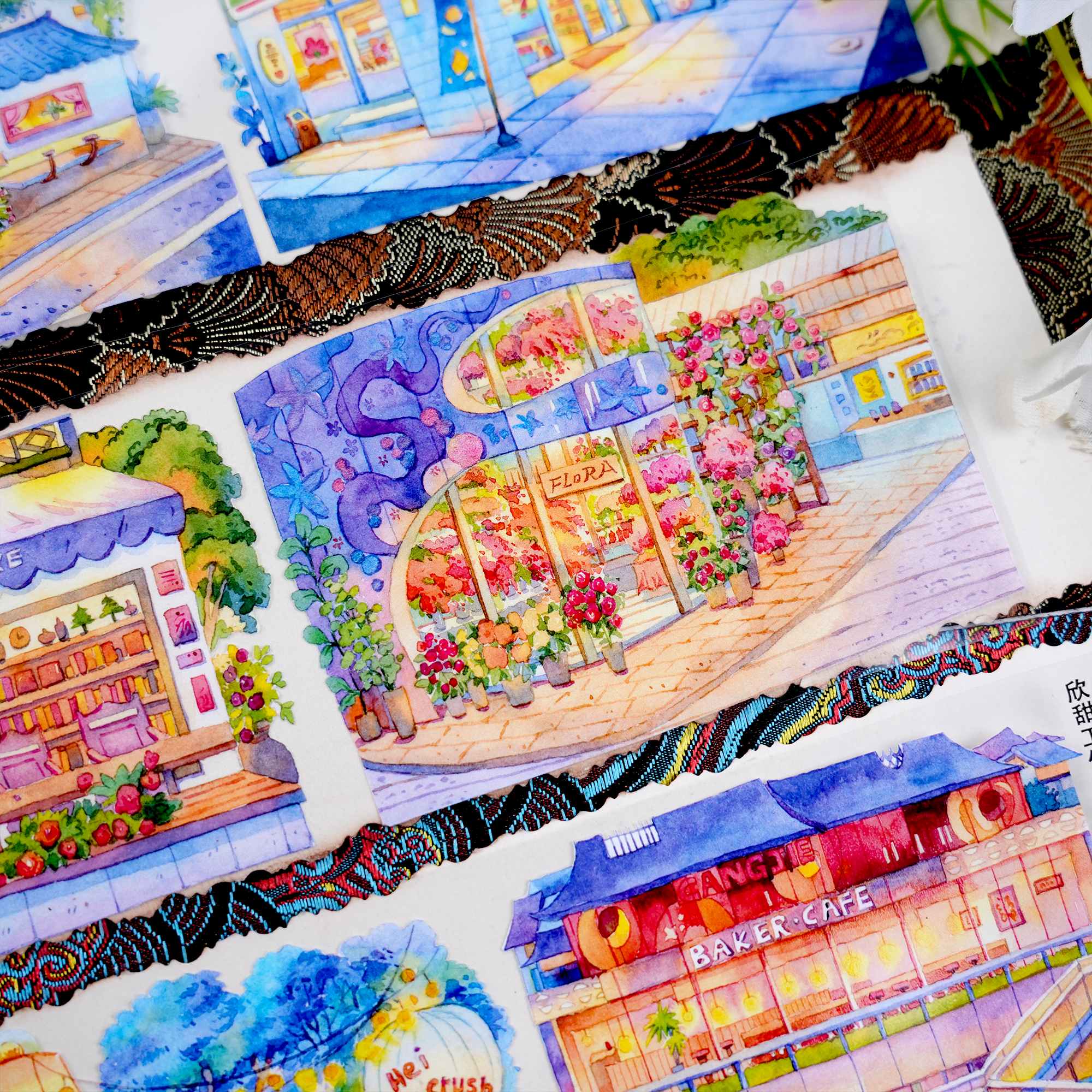 【XT】Night in the city Landscaping Tape