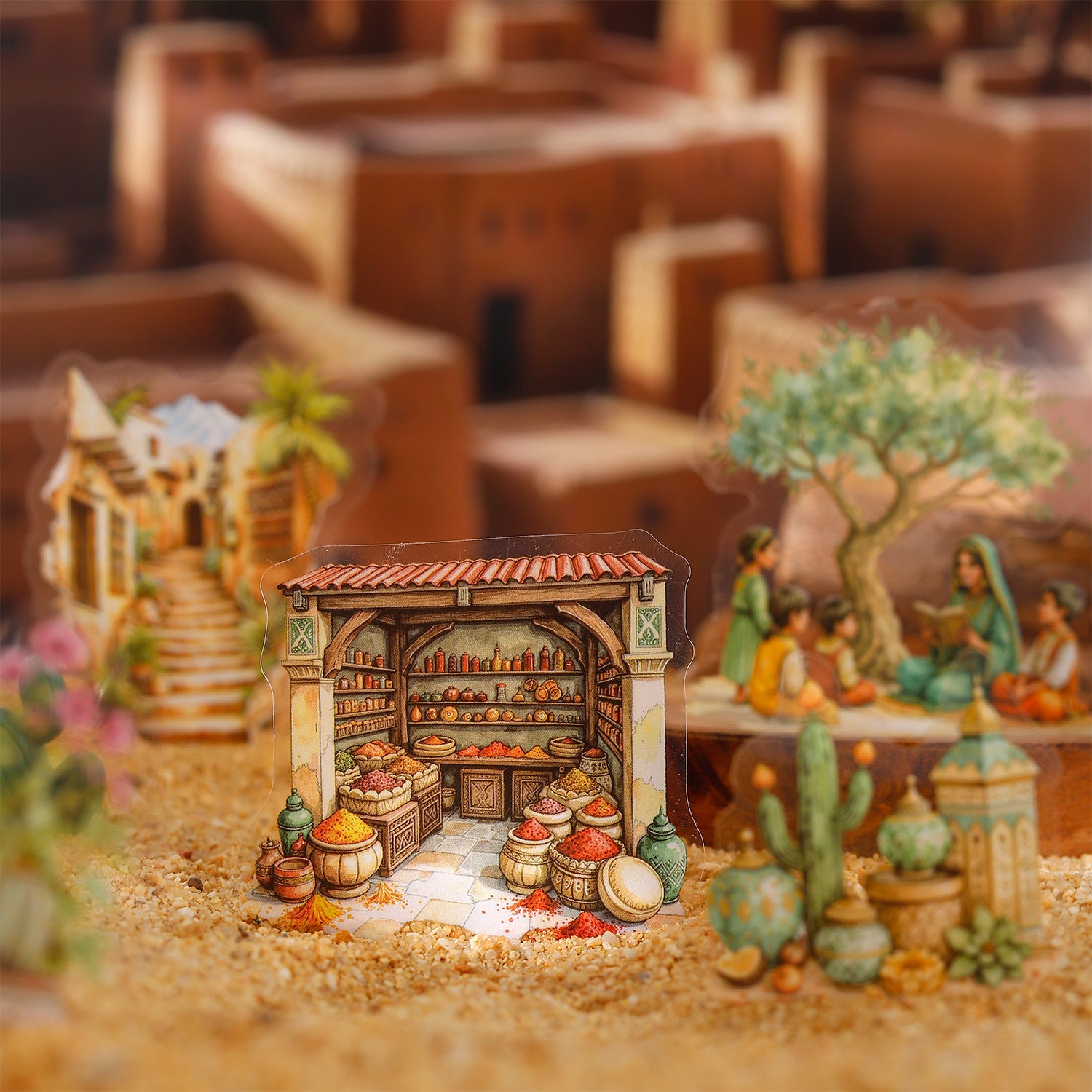 Journey to a Foreign Land PET Sticker