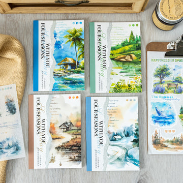 Four Seasons With You Sticker books