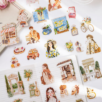 The scenery of the sojourn PET Sticker