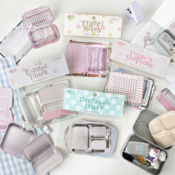 Tin Box Pattern Sticker