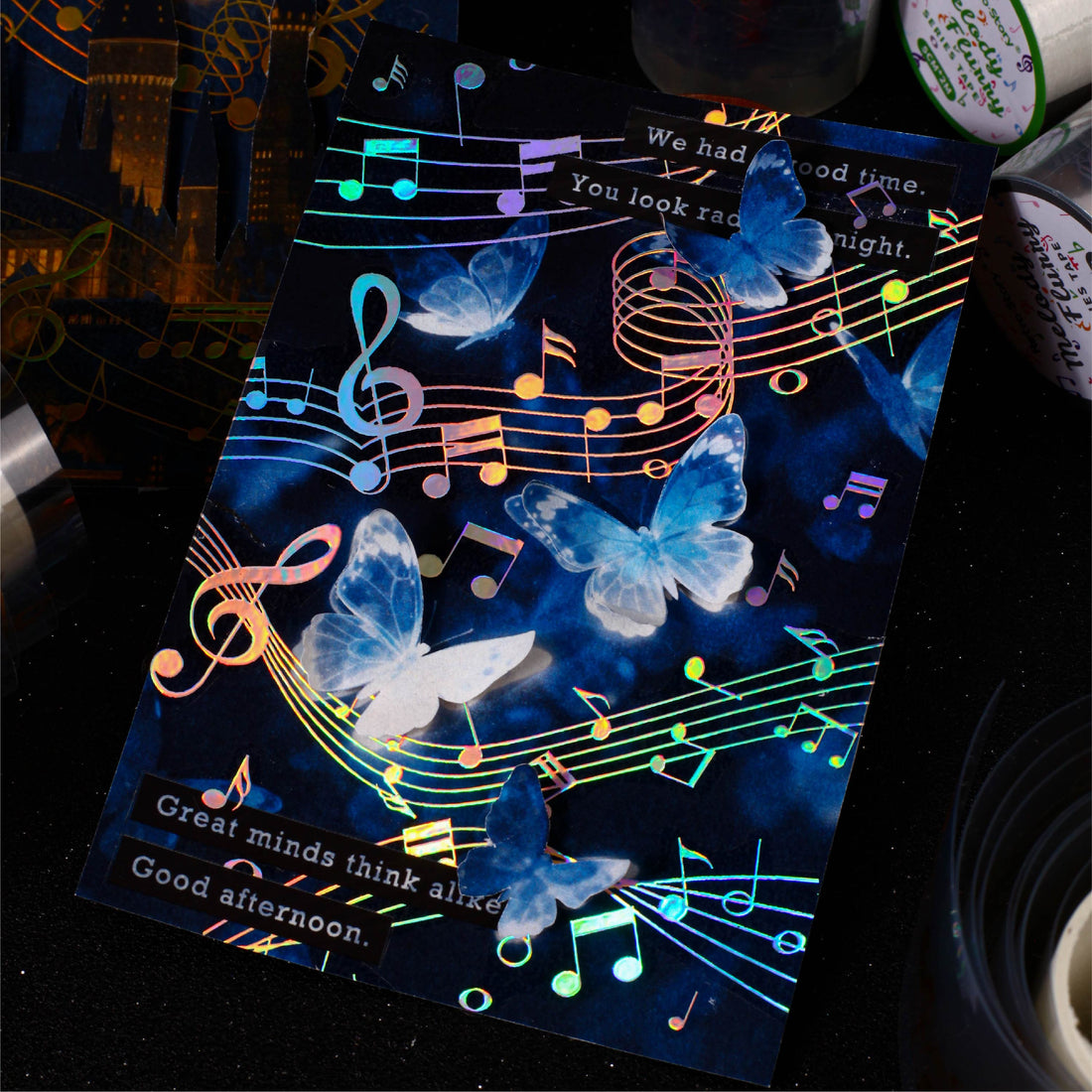 The Sound of Music PET Tape For Scrapbooking and Journaling