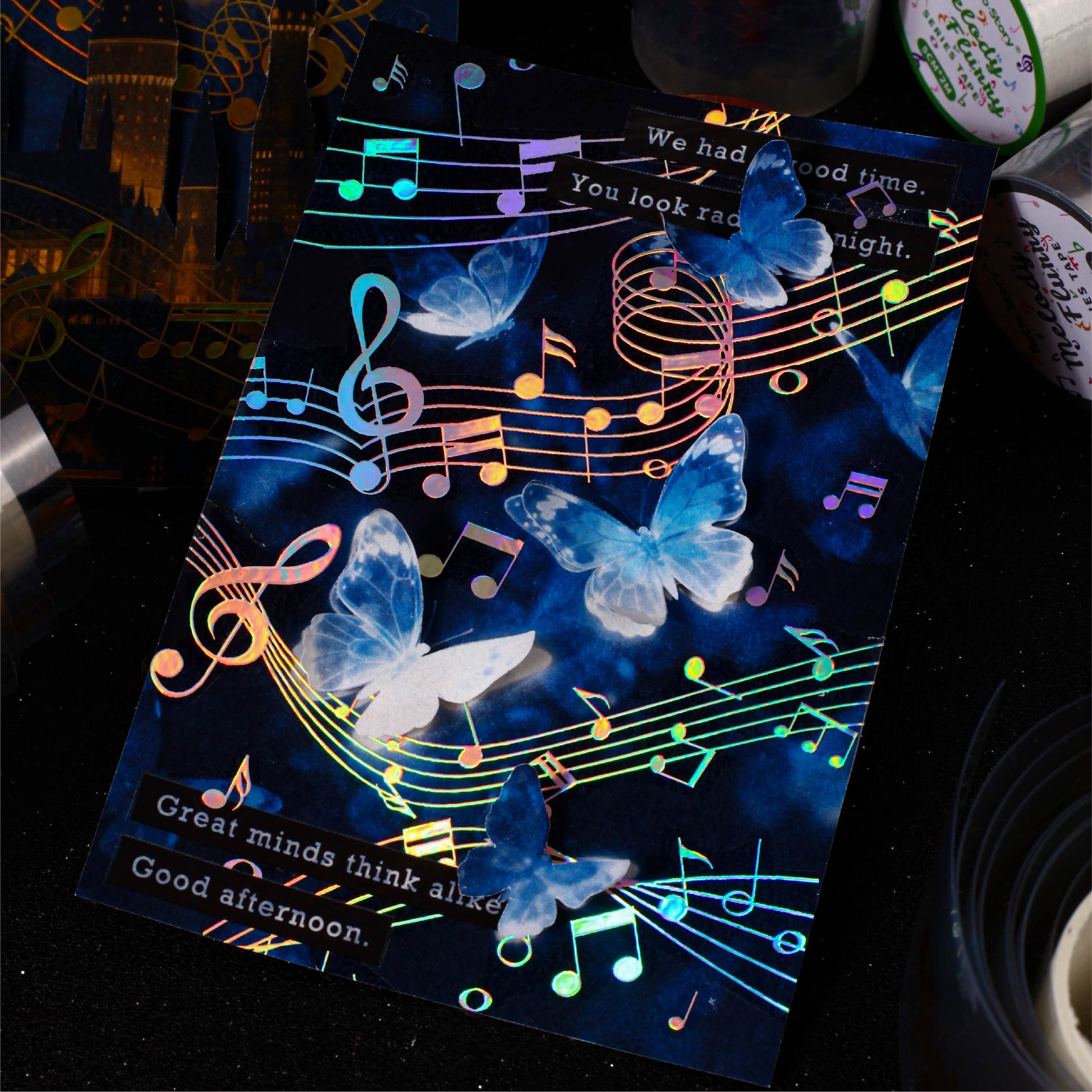 The Sound of Music PET Tape For Scrapbooking and Journaling