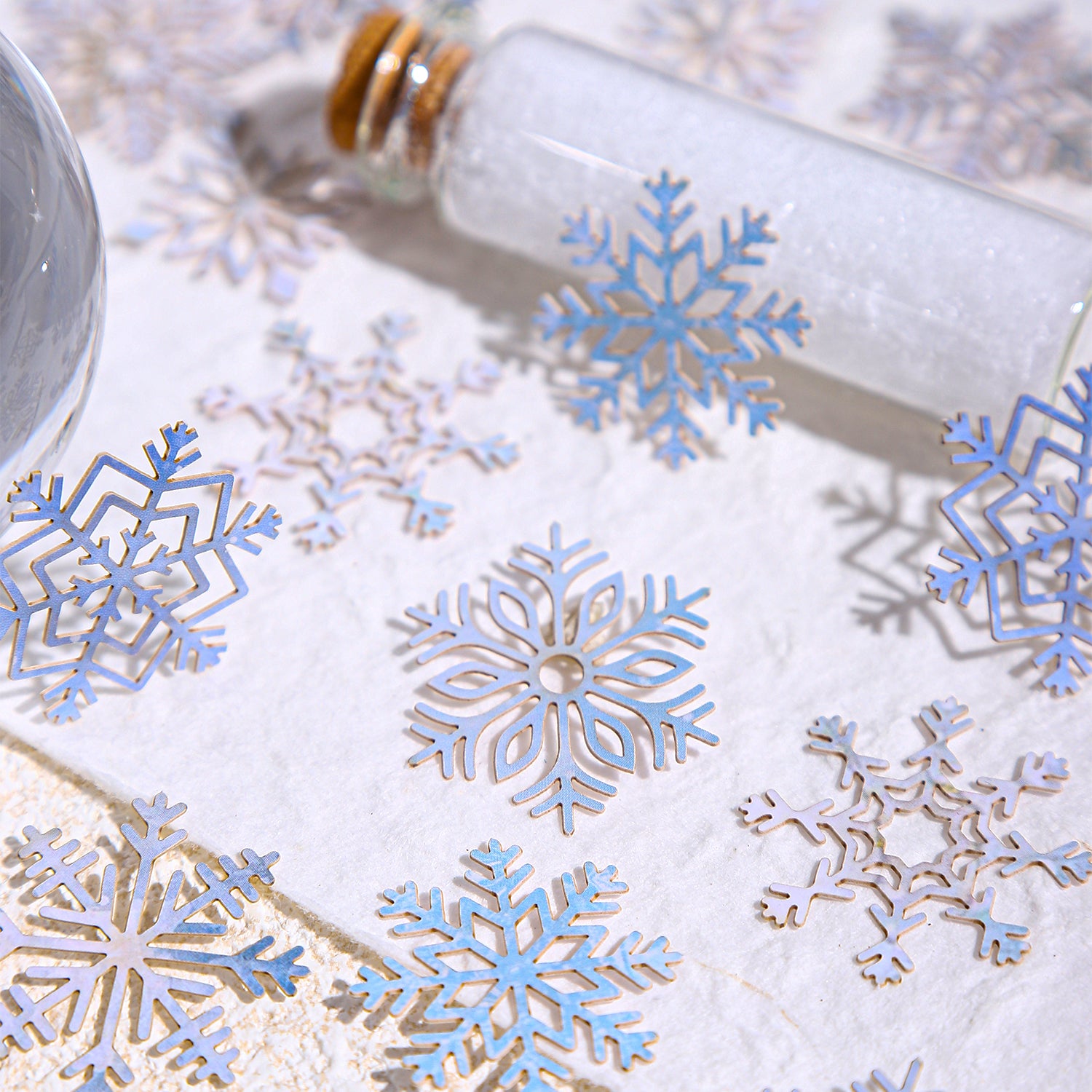 The White Mist is Dancing Scraapbooking Paper