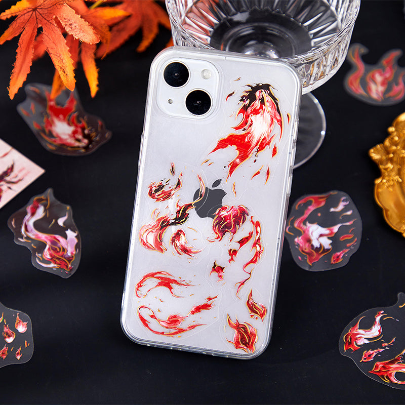 Flame PET Sticker